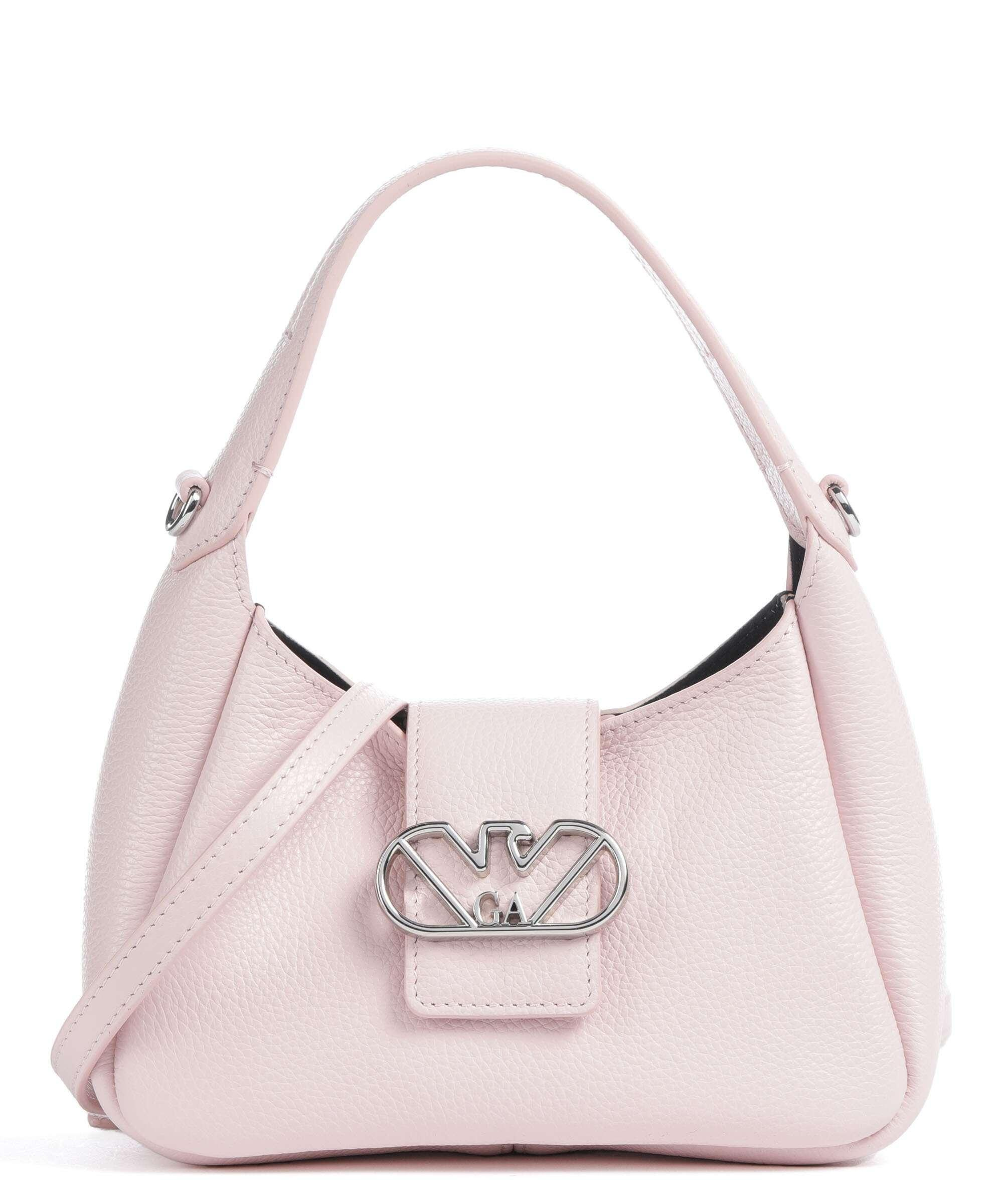 Emporio Armani Emporıo Armani Kadın Deri Marka Logolu Askılıklı Fermuarlı Pudra Omuz Çantası Y3E235 YWQ9X-80062
