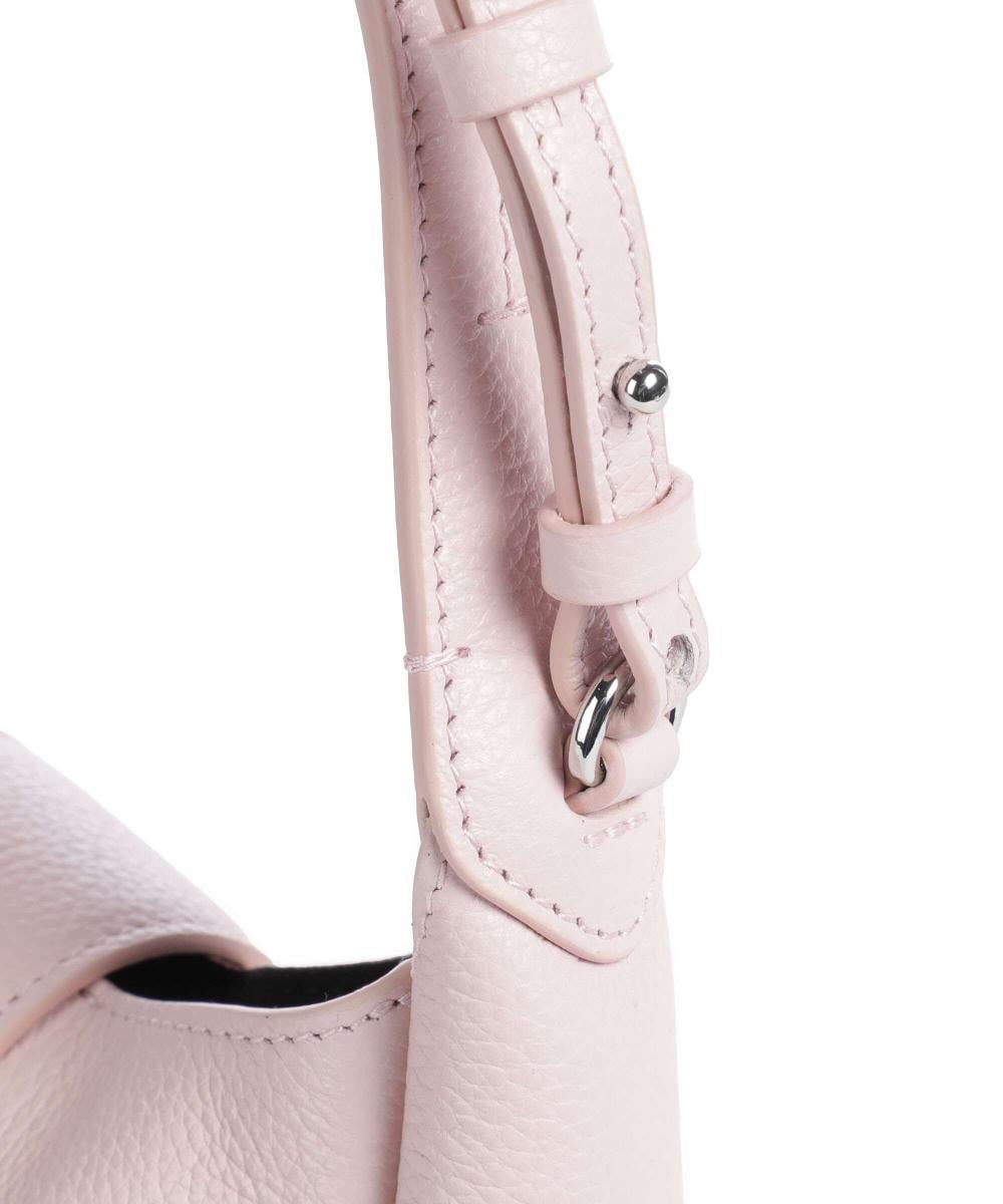 Emporio Armani Emporıo Armani Kadın Deri Marka Logolu Askılıklı Fermuarlı Pudra Omuz Çantası Y3E235 YWQ9X-80062