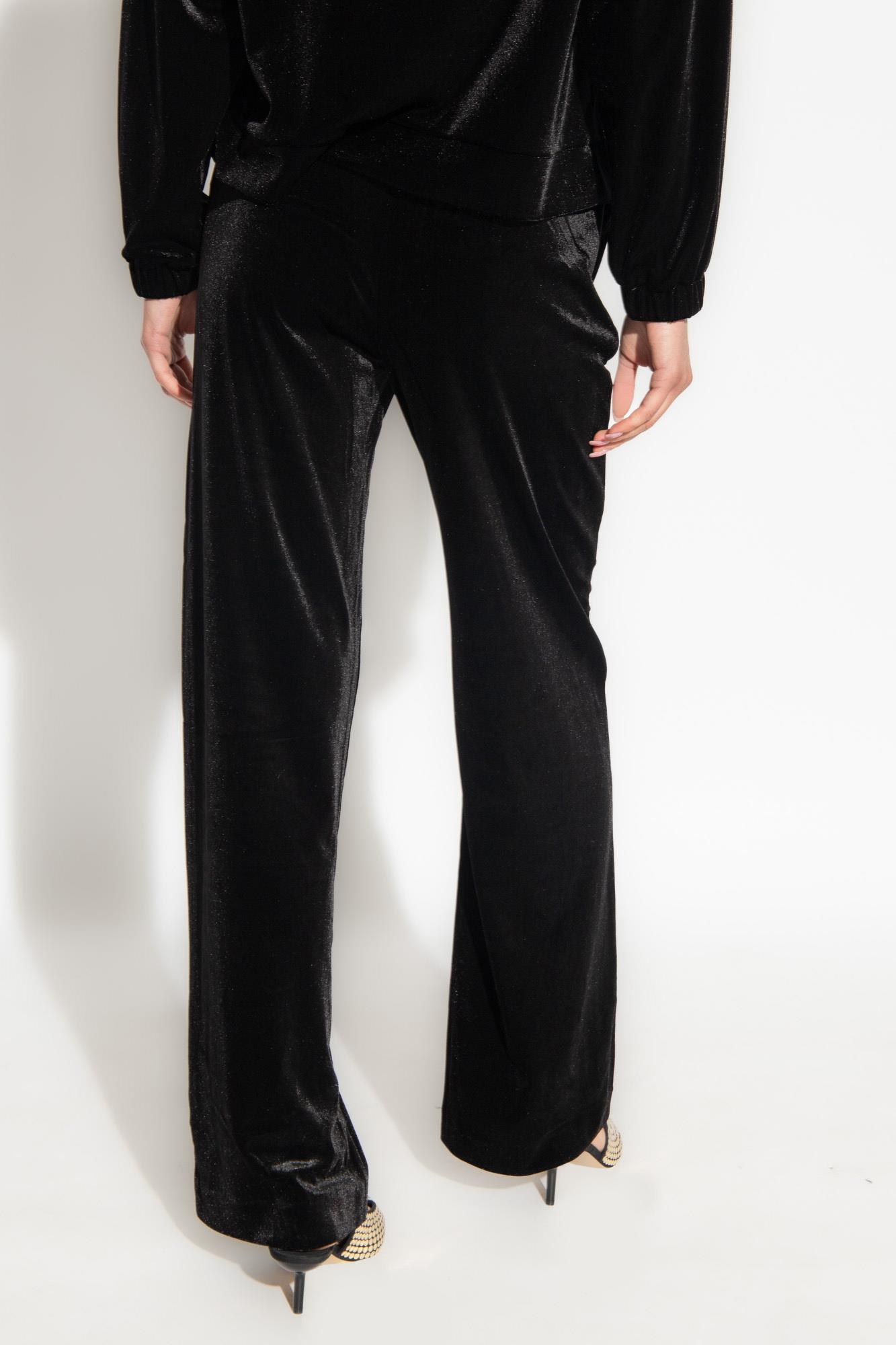 Emporio Armani Emporıo Armani Kadın Düz Model Yüksek Belli Günlük Kullanım Siyah Pantolon 6R2P6D 2JVZZ-0999