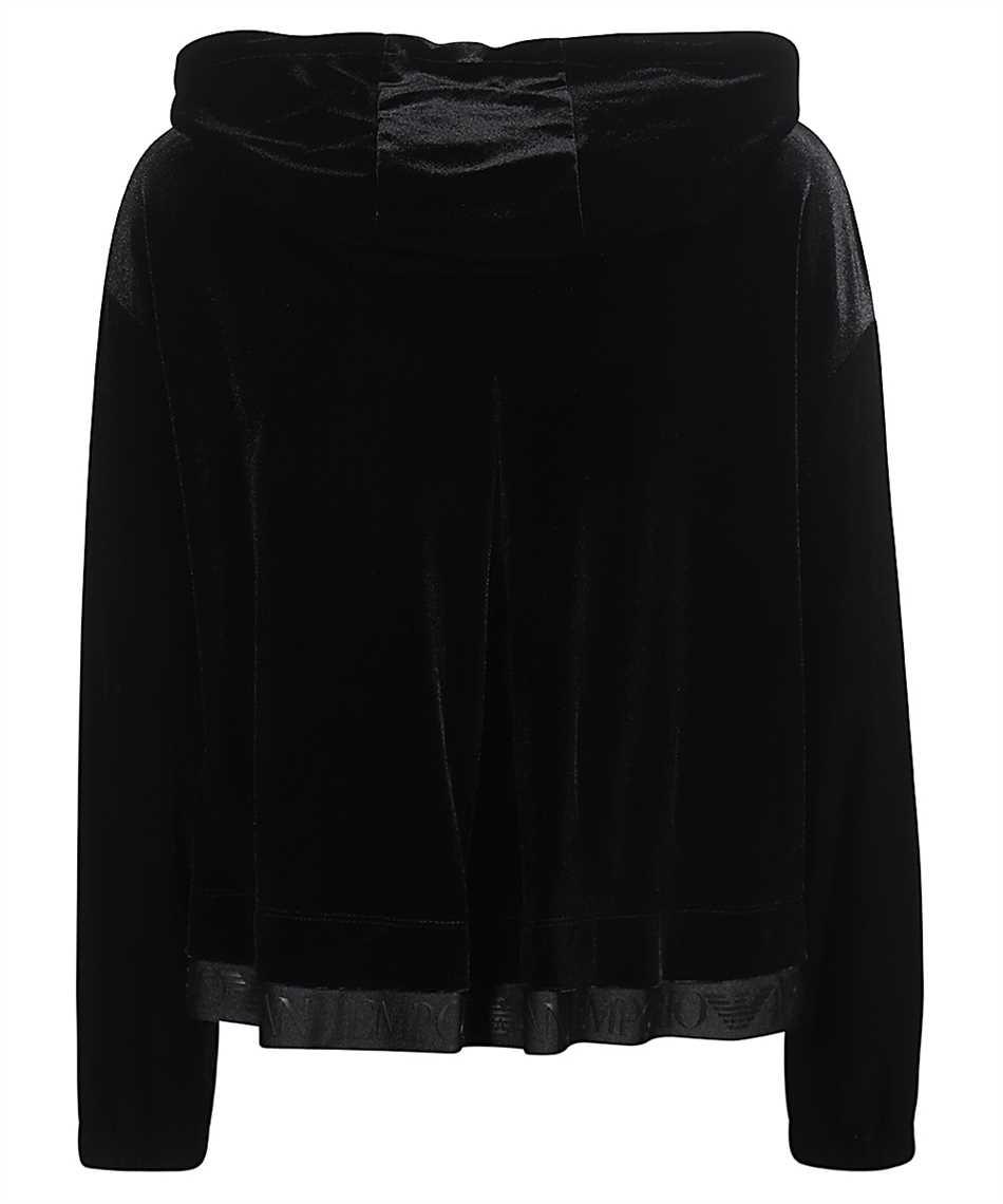 Emporio Armani Emporıo Armani Kadın Kapüşonlu Fermuar Kapamalı Cepli Uzun Kol Siyah Sweatshirt 6R2M6G 2JVZZ-0999