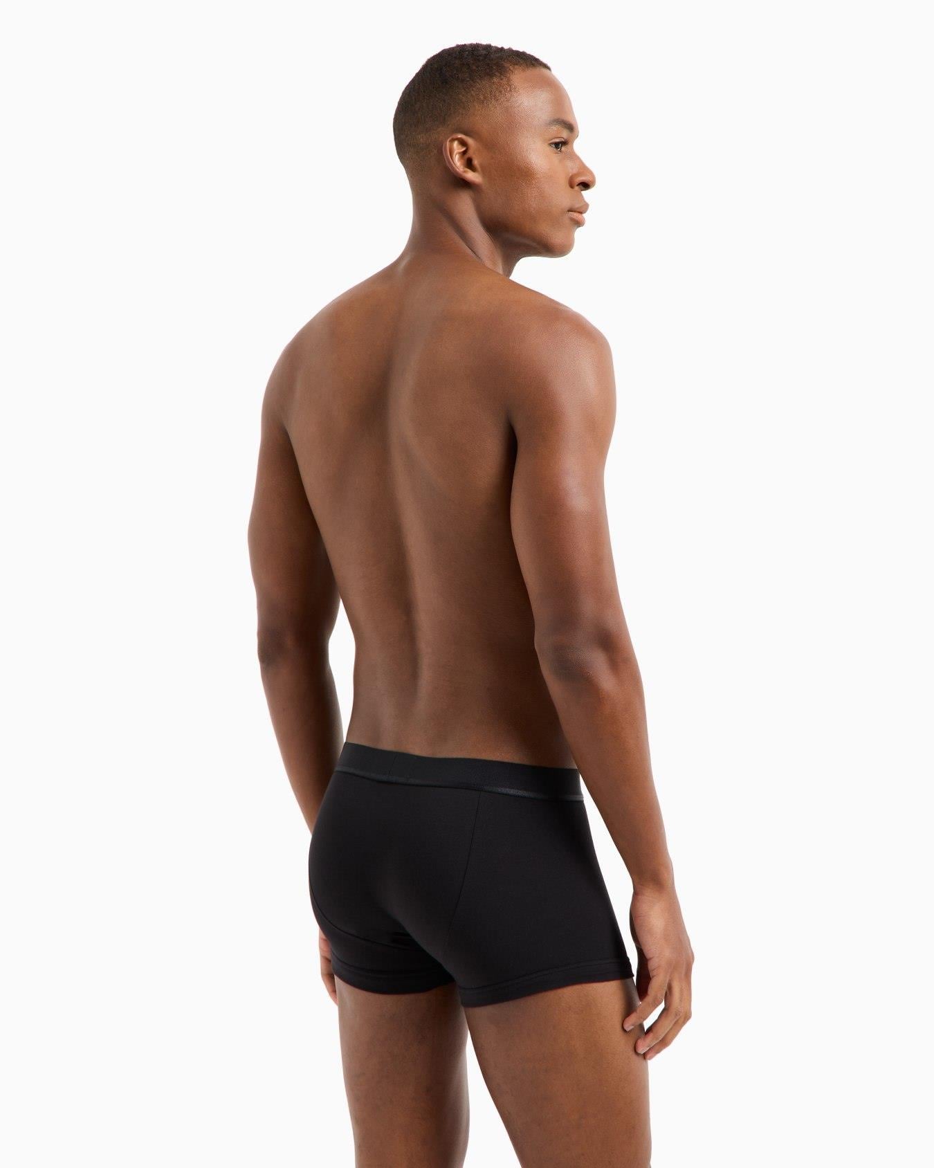 EMPORIO ARMANI Emporıo Body Erkek Beli Lastikli Pamuklu Slim Fit 3'lü Siyah Boxer EM000259 AF10780-MC061
