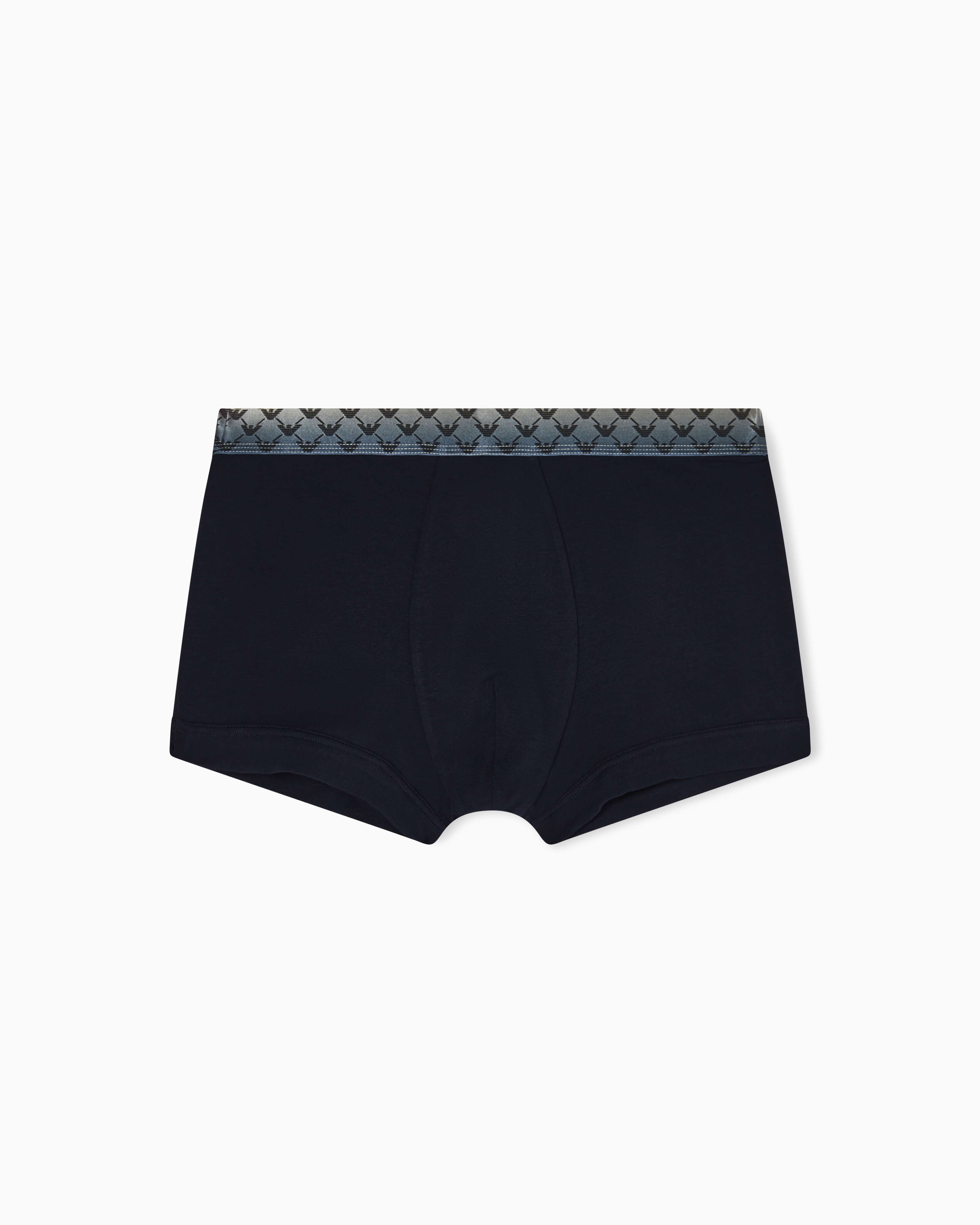 Emporio Armani Emporıo Body Erkek Kartal Logo Detaylı Elastik Bel Bantlı Pamuklu Lacivert Boxer EM000231 AF18891-UB102