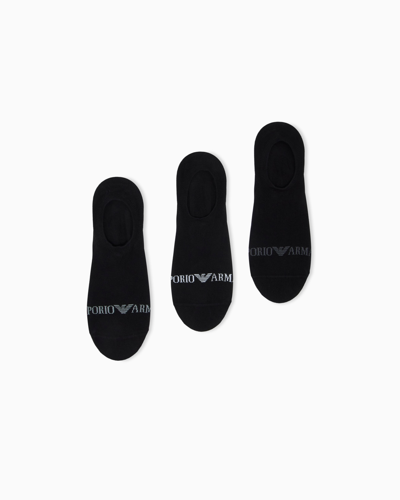 Emporio Armani Emporıo Body Erkek Logo İmzalı Pamuklu Üçlü Paket Siyah Çorap EM000548 AF20083-MC061