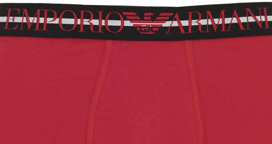 Emporio Armani Emporıo Body Erkek Marka Logolu Beli Lastikli Kırmızı1 Boxer 111357 1A723-921