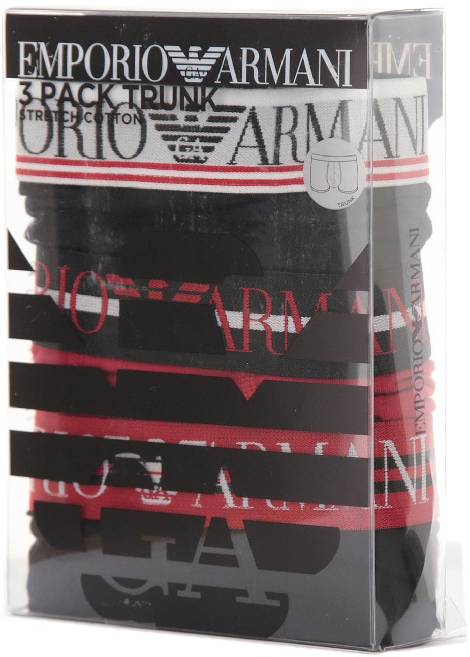 Emporio Armani Emporıo Body Erkek Marka Logolu Beli Lastikli Kırmızı1 Boxer 111357 1A723-921