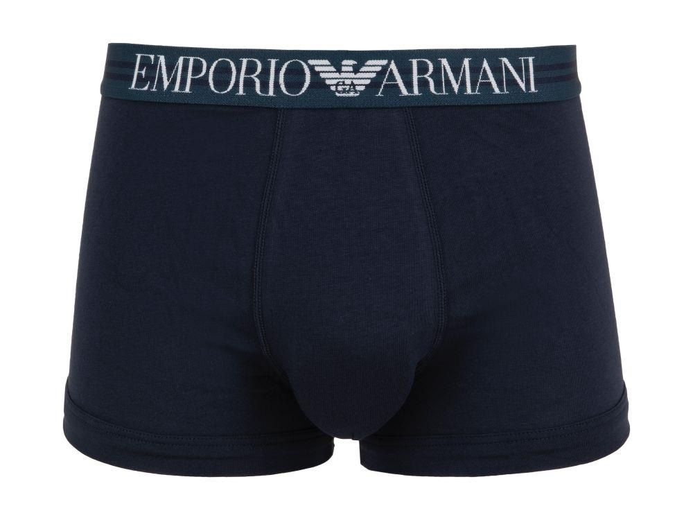 Emporio Armani Emporıo Body Erkek Marka Logolu Beli Lastikli Mavi1 Boxer 111357 1A723-235