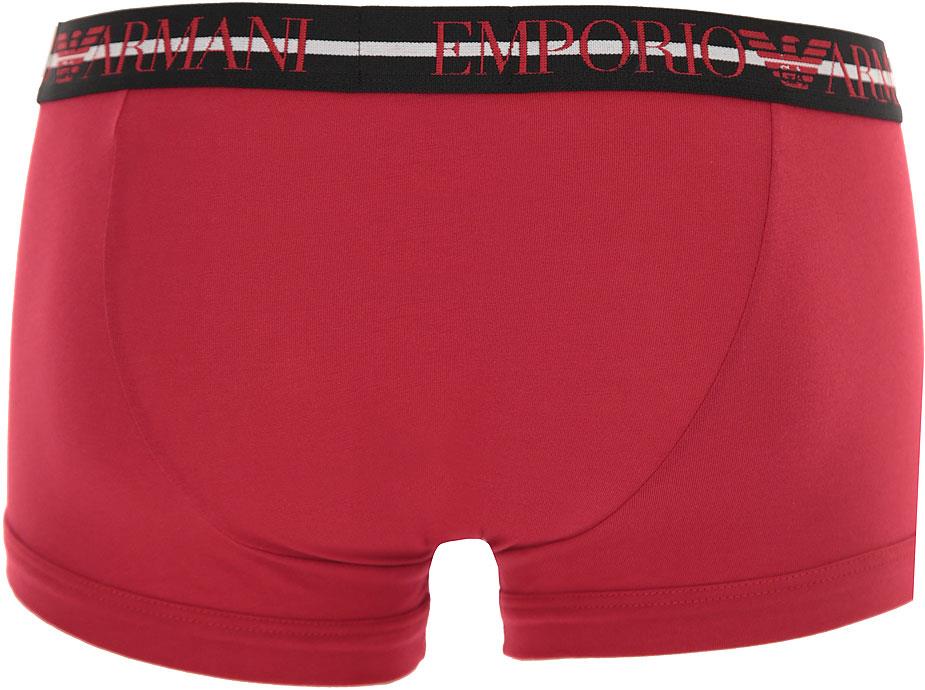 Emporio Armani Emporıo Body Erkek Marka Logolu Beli Lastikli Kırmızı1 Boxer 111357 1A723-921