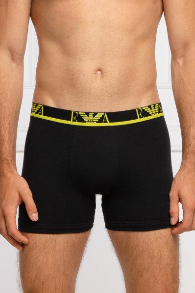 Emporio Armani Emporıo Body Erkek Marka Logolu Beli Lastikli Siyah2 Boxer 111473 1A715-320