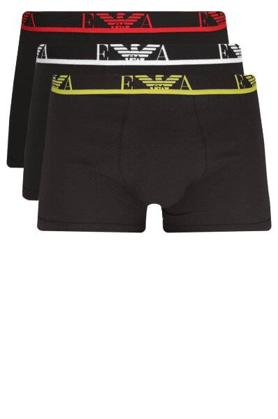 Emporio Armani Emporıo Body Erkek Marka Logolu Beli Lastikli Siyah2 Boxer 111473 1A715-320