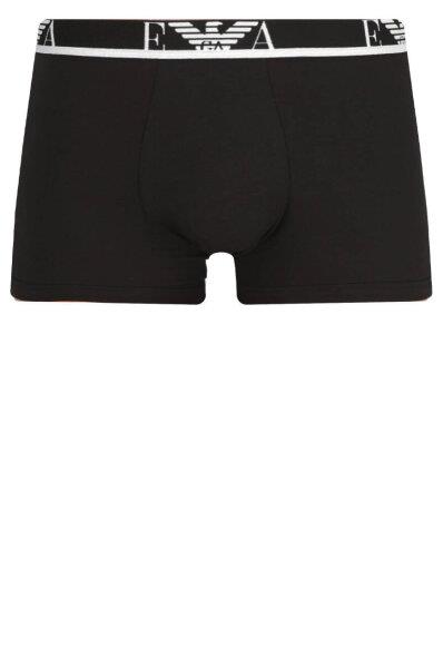 Emporio Armani Emporıo Body Erkek Marka Logolu Beli Lastikli Siyah2 Boxer 111473 1A715-320
