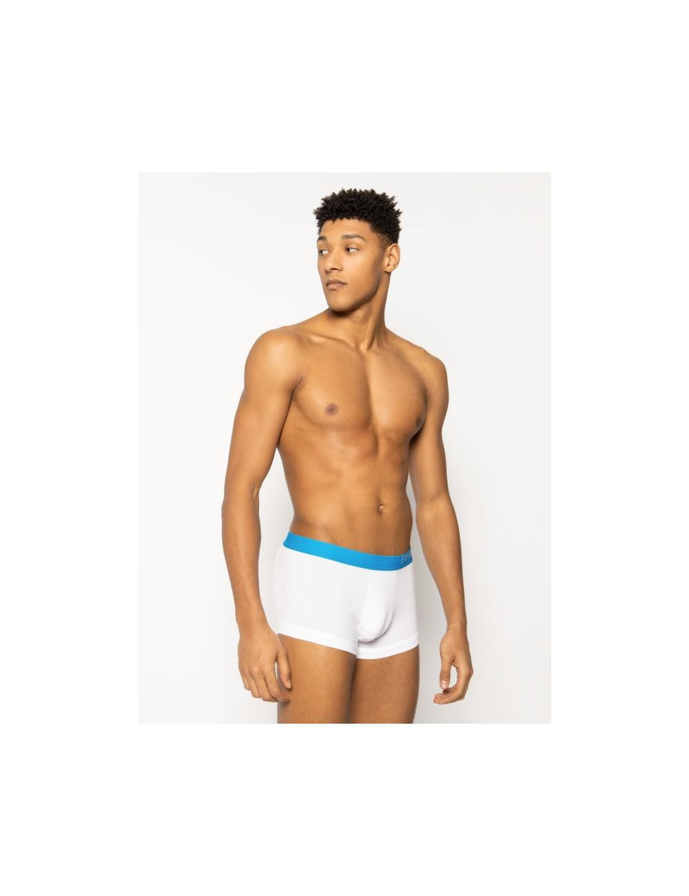 Emporio Armani Emporıo Body Erkek Marka Logolu Beli Lastikli Mavi Boxer 111357 CS713-BEY/SIY/MA