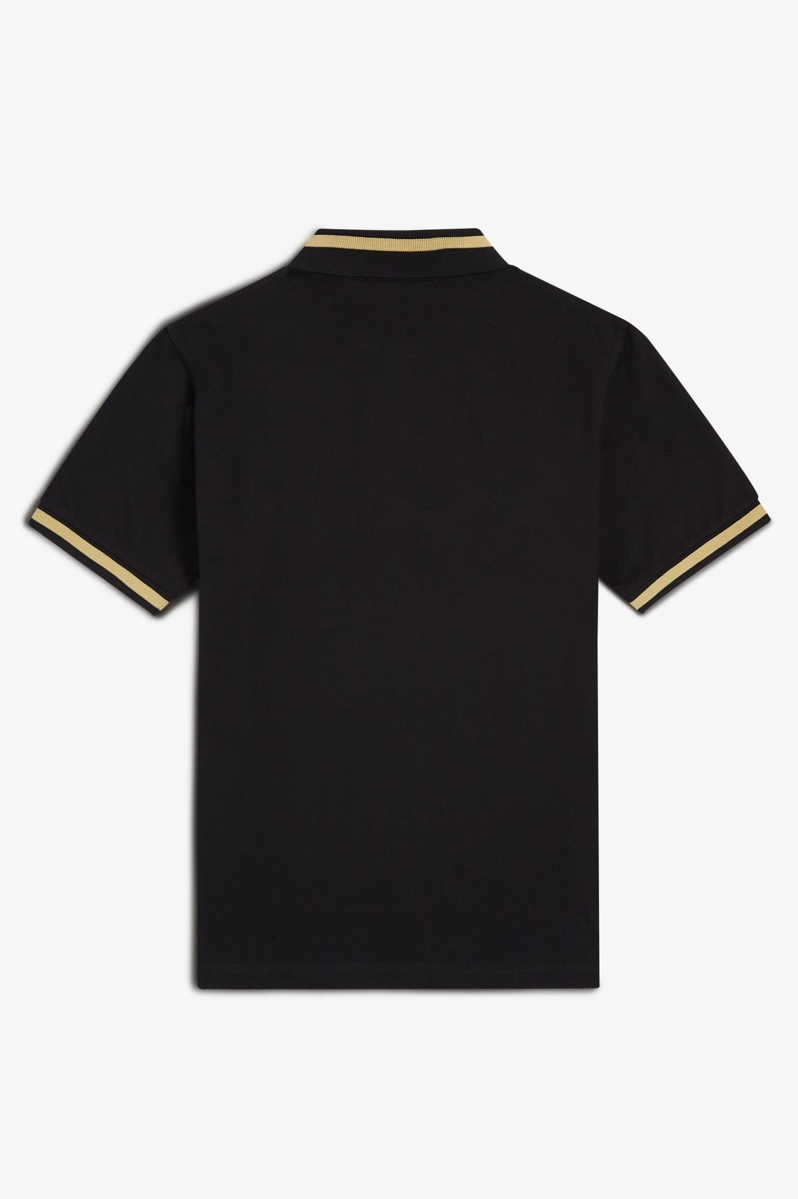 Fred Perry Fred Perry Erkek Kol ve Yaka Ucu Şerit Detaylı Kısa Kollu 157 Polo Yaka T-Shirt M2-157