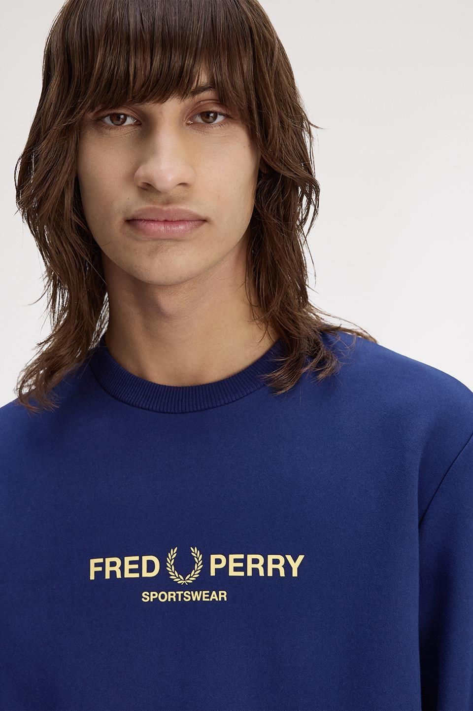 Fred Perry Fred Perry Erkek Lacivert Sweatshirt M1770-143
