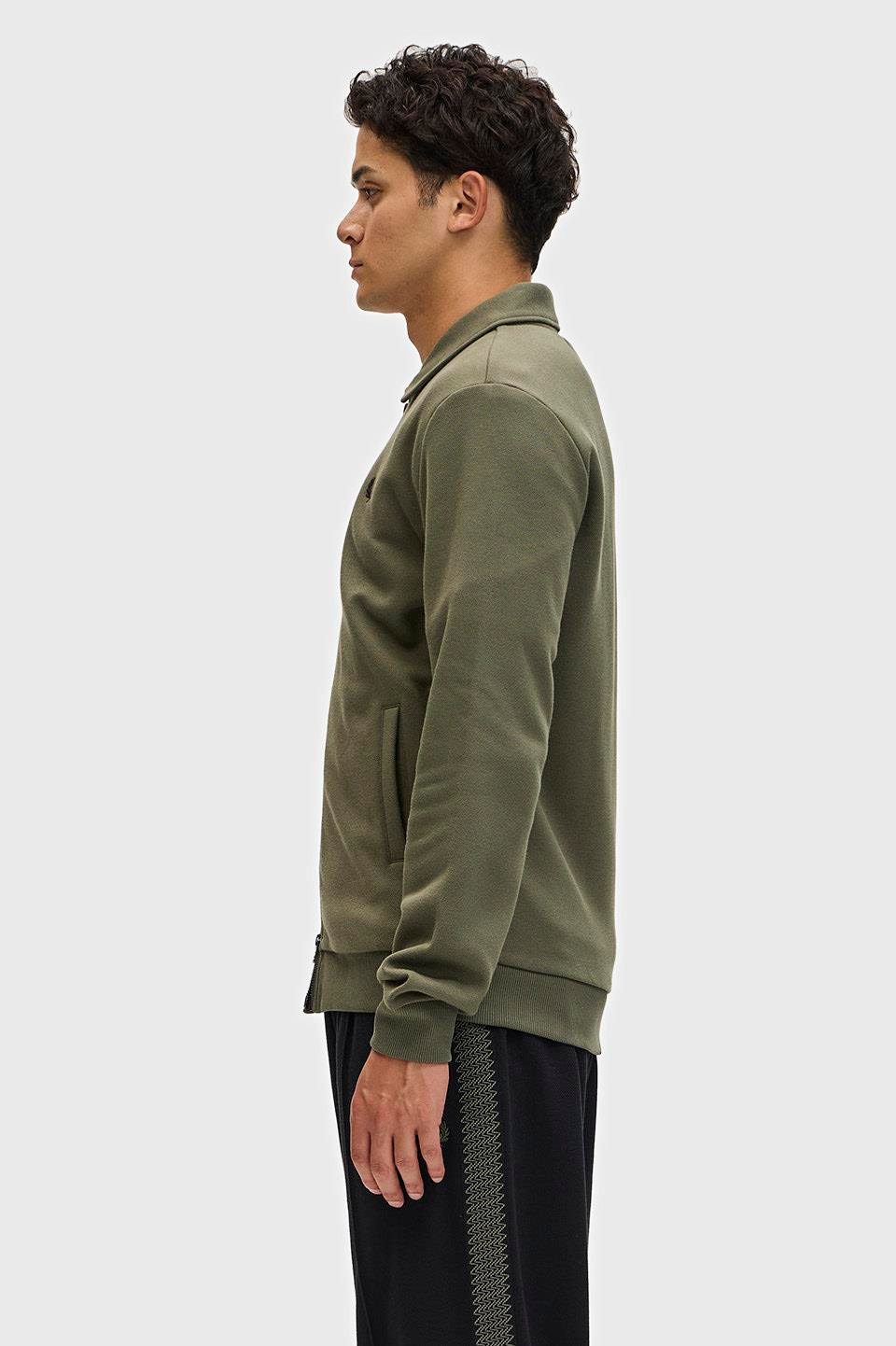 Fred Perry Fred Perry Erkek Normal Kalıp Çift Yönlü Fermuarlı Logo İşlemeli Uzun Kollu W19 Sweatshirt J1328-W19