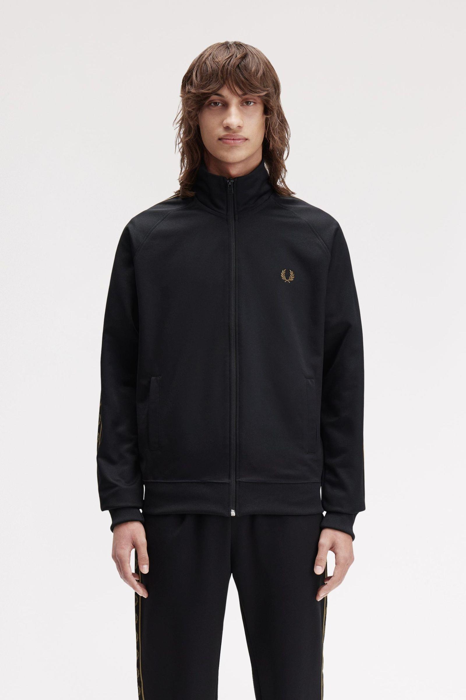 Fred Perry Fred Perry Erkek Omuzdan Kola Marka İşlemeli Huni Yaka S77 Ceket J5557-S77