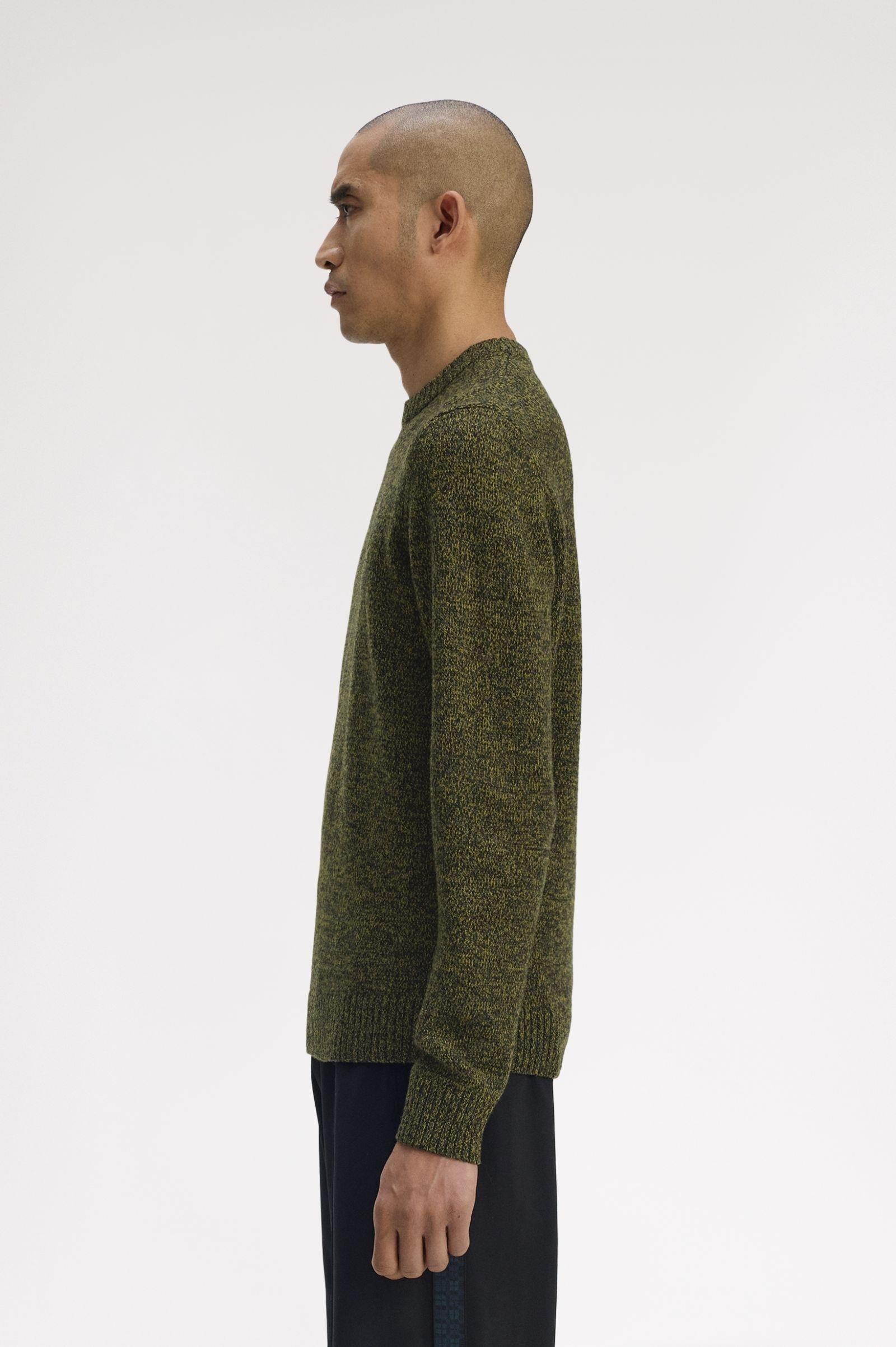 Fred Perry Fred Perry Erkek Örme Kumaş Normal Kesim Yeşil Hırka K1549-43A