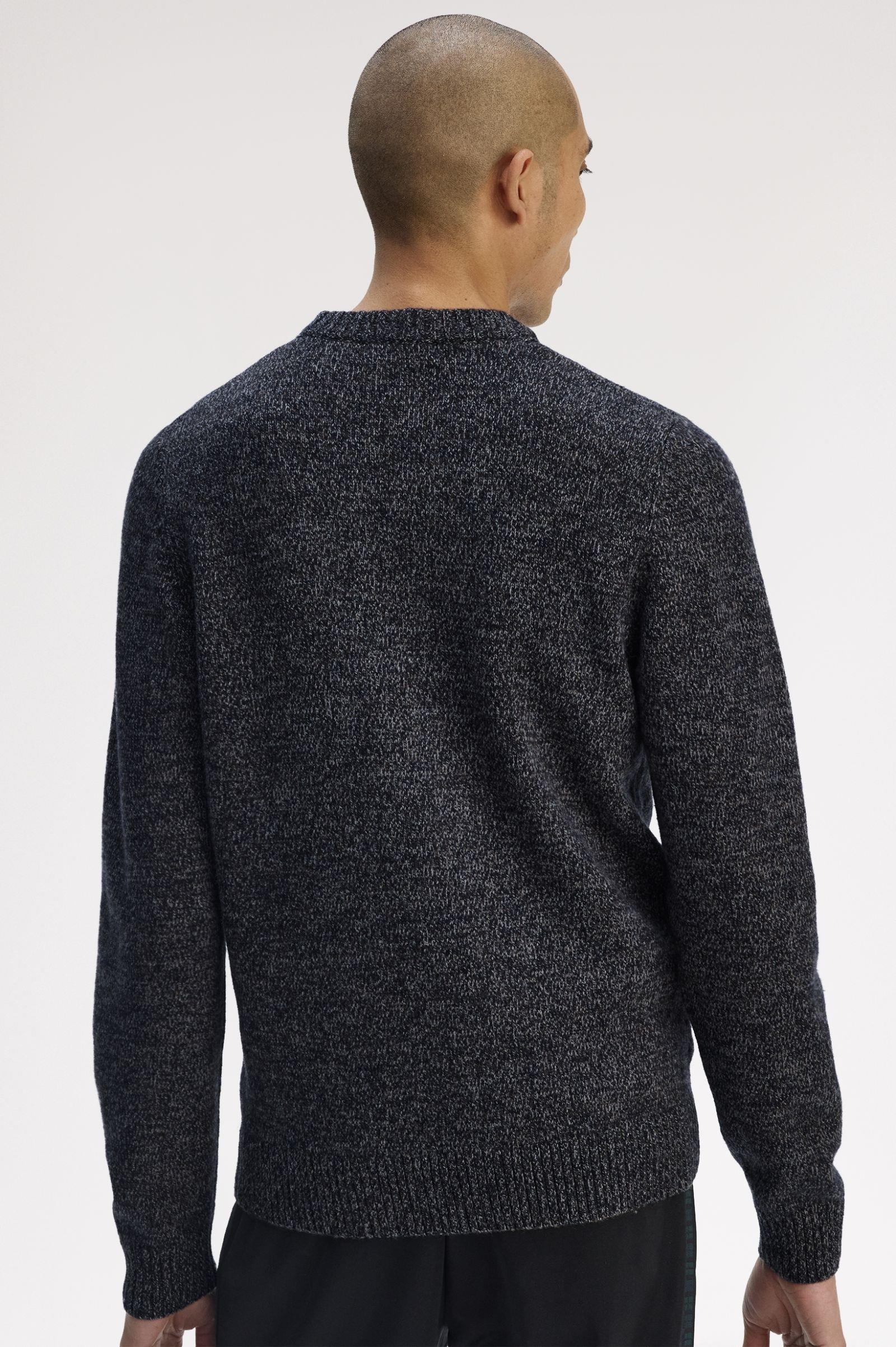 Fred Perry Fred Perry Erkek Örme Kumaş Normal Kesim Lacivert Hırka K1549-52A