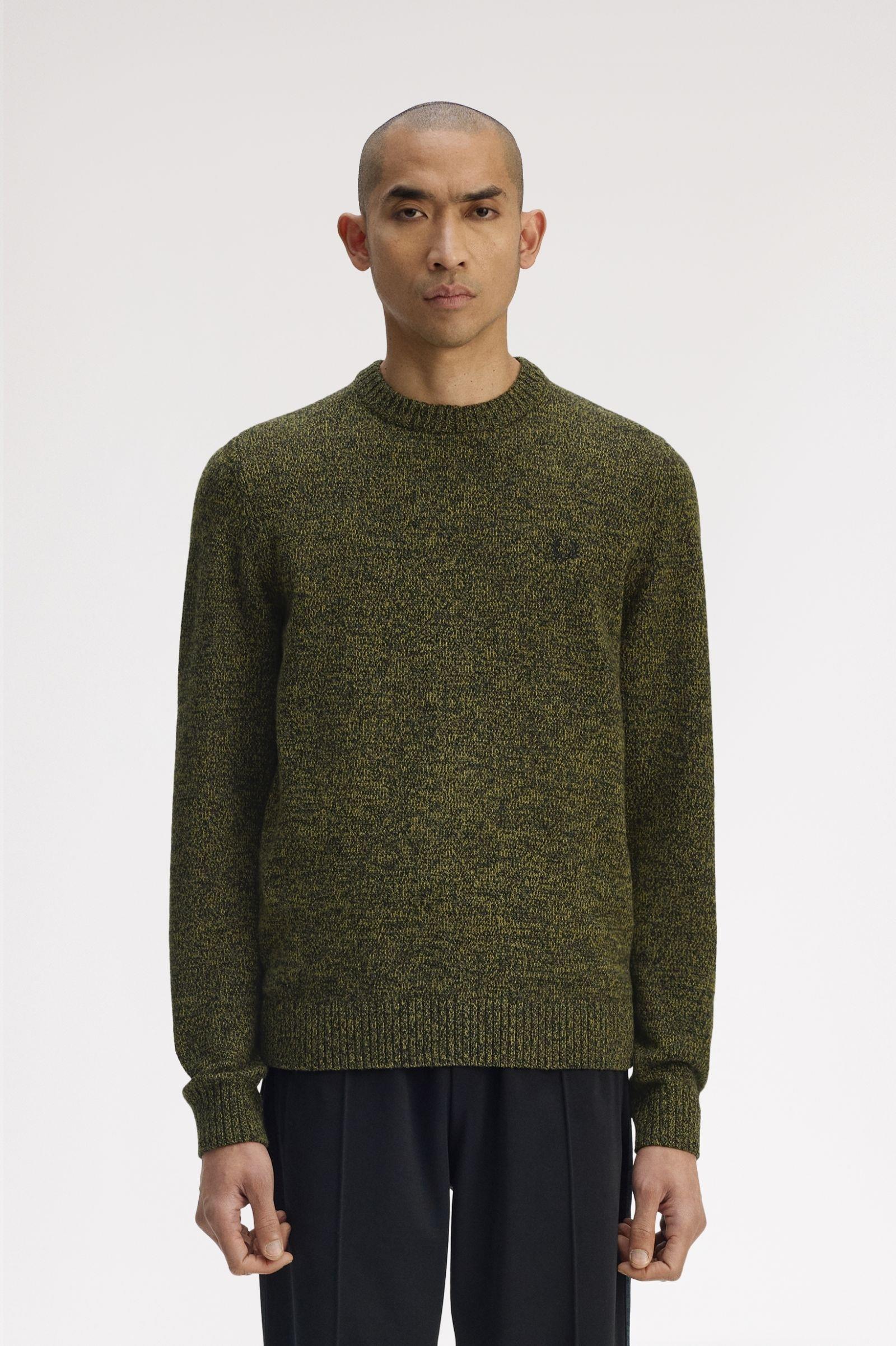 Fred Perry Fred Perry Erkek Örme Kumaş Normal Kesim Yeşil Hırka K1549-43A