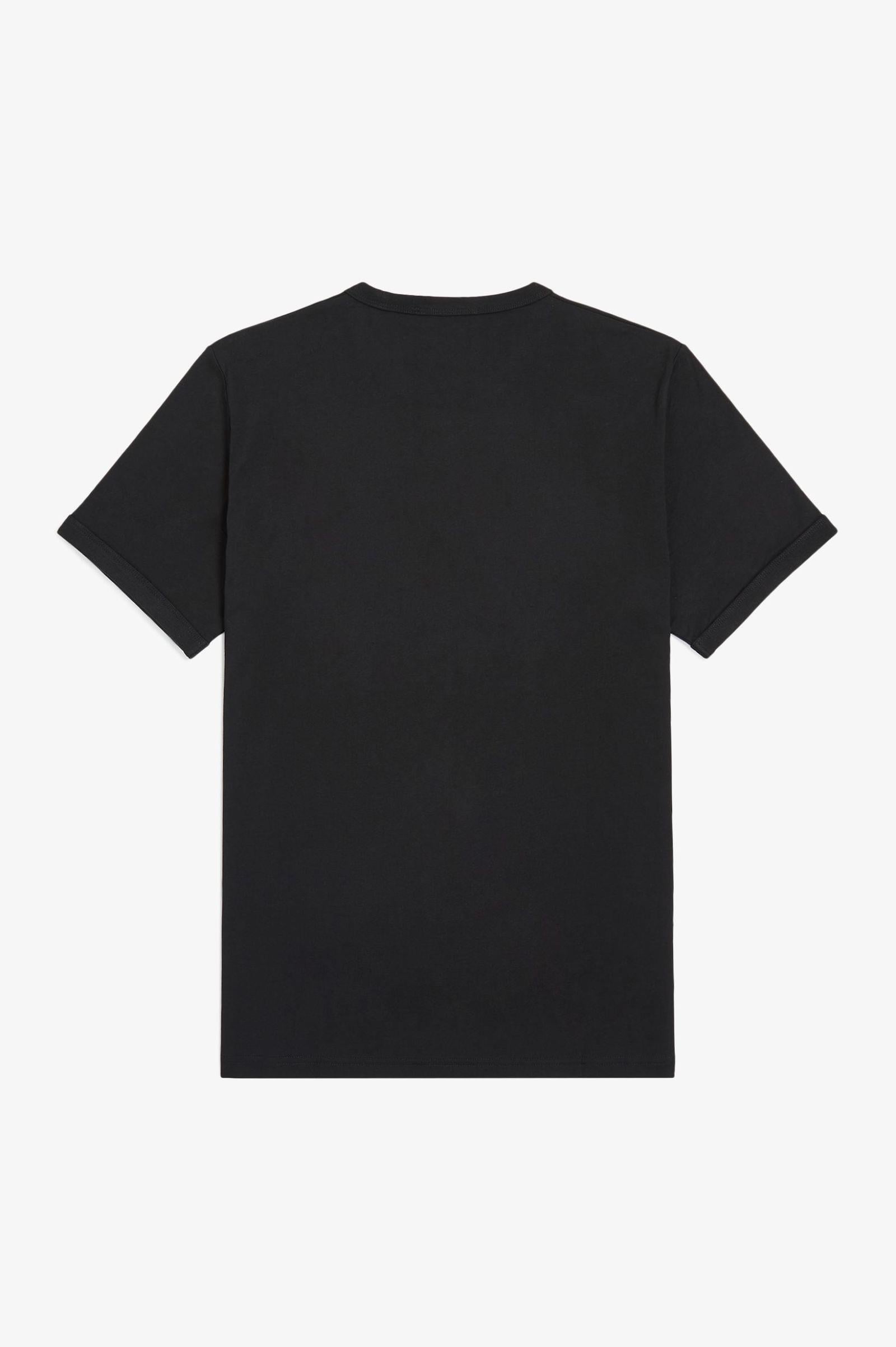 Fred Perry Fred Perry Erkek Pamuklu Jarse Kumaş Manşet ve Yuvarlak Yakalı Kısa Kollu 102 T-Shirt M3519-102