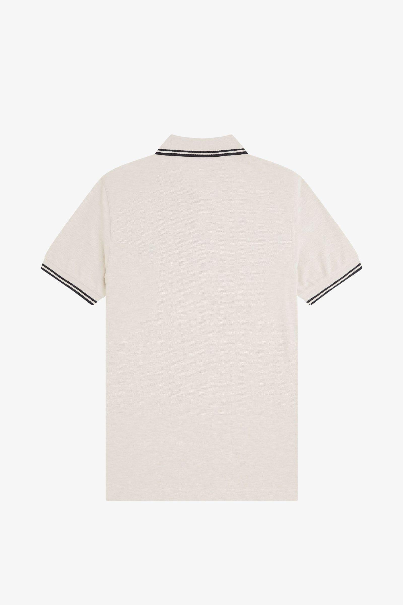Fred Perry Fred Perry Erkek Regular Fit Yakası ve Kolları Çizgi Detaylı %100 Pamuklu Kısa Kollu W50 Polo Yaka T-Shirt M3600-W50