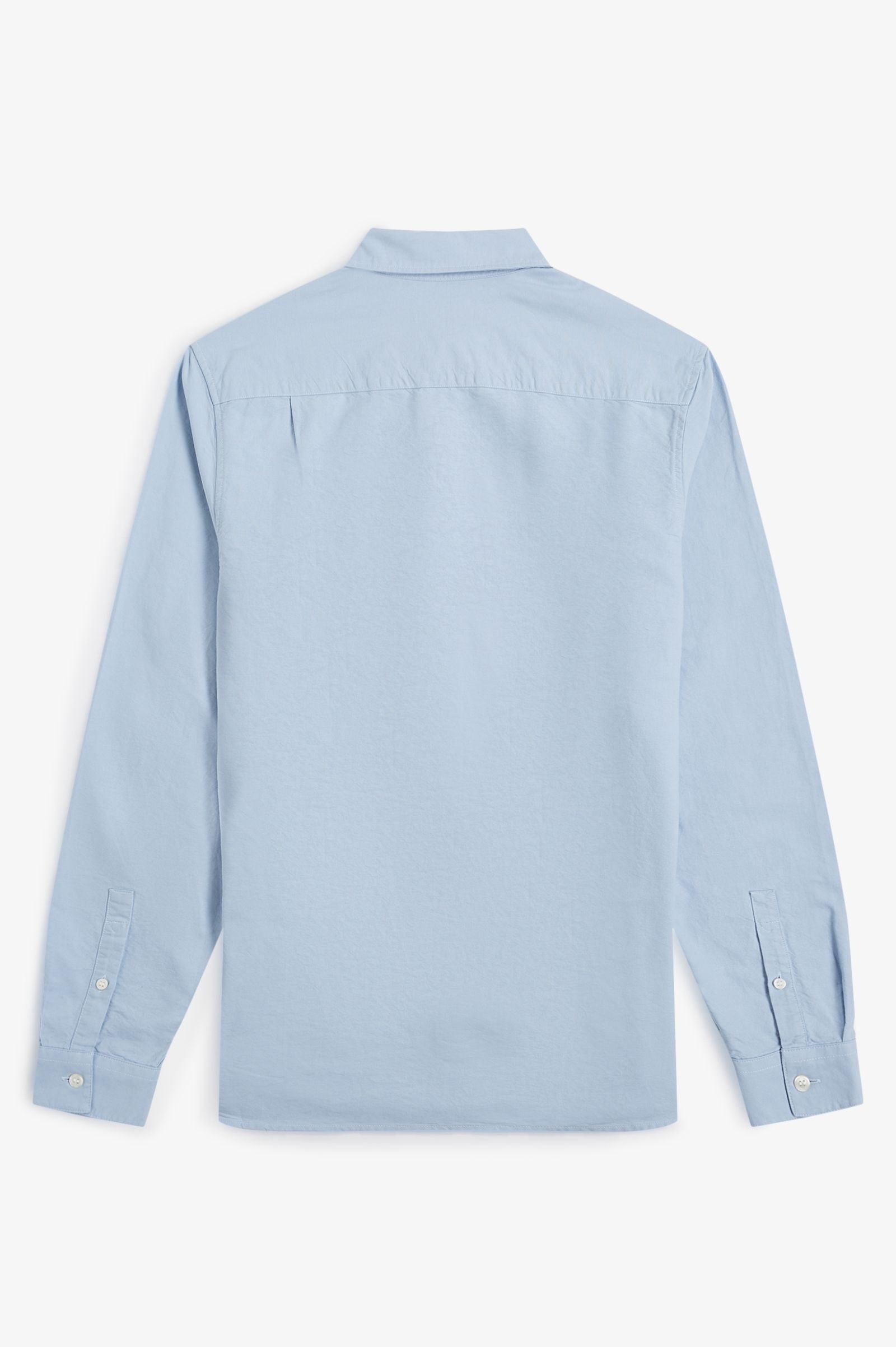Fred Perry Fred Perry Erkek Regular Fit Cep Detaylı Düz Uzun Kollu Gri Gömlek M5516-146