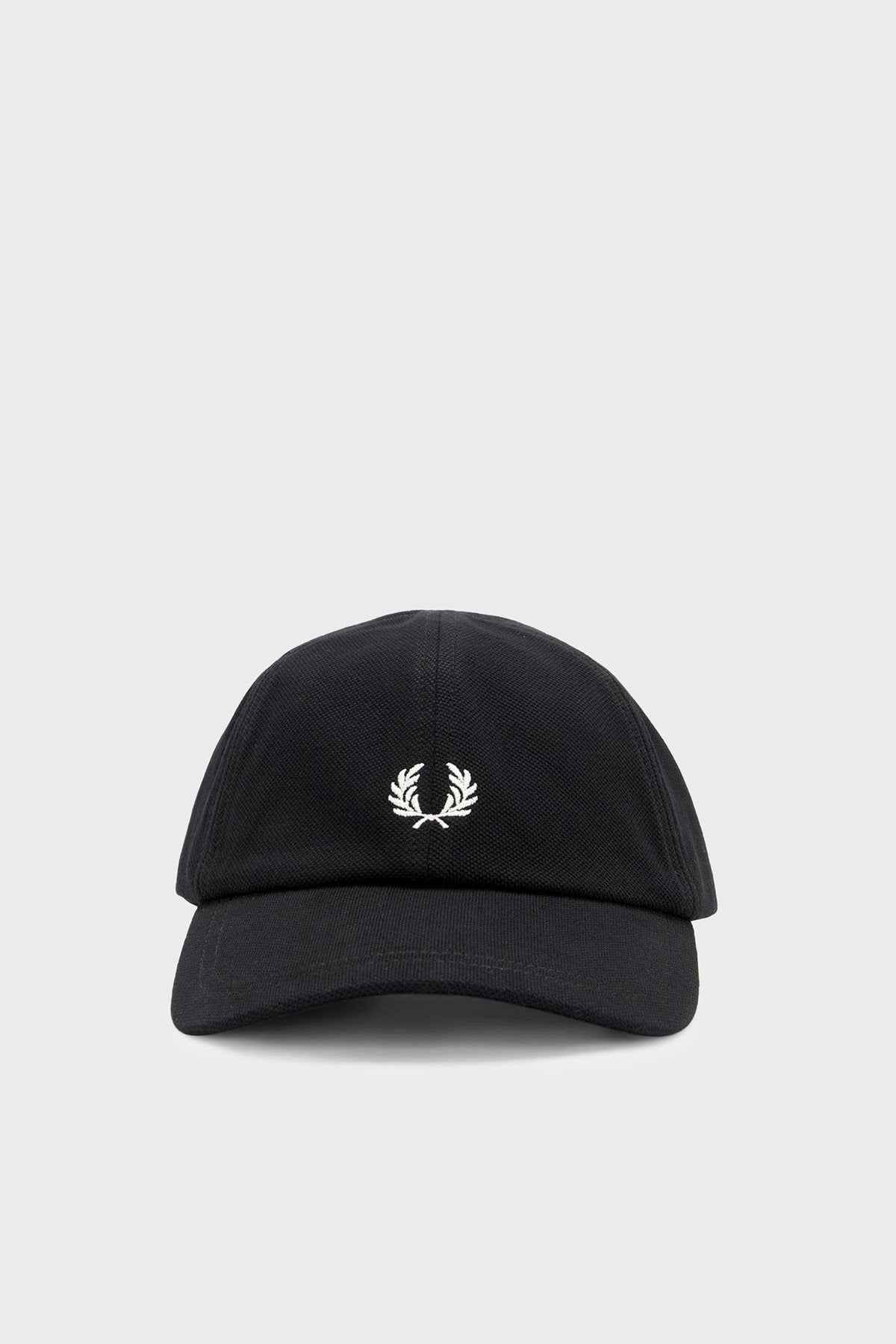 Fred Perry Fred Perry Unısex %100 Pamuk Ayarlanabilir Metal Tokalı Fred Perry Logo Detay Siyah Şapka HW2295-843