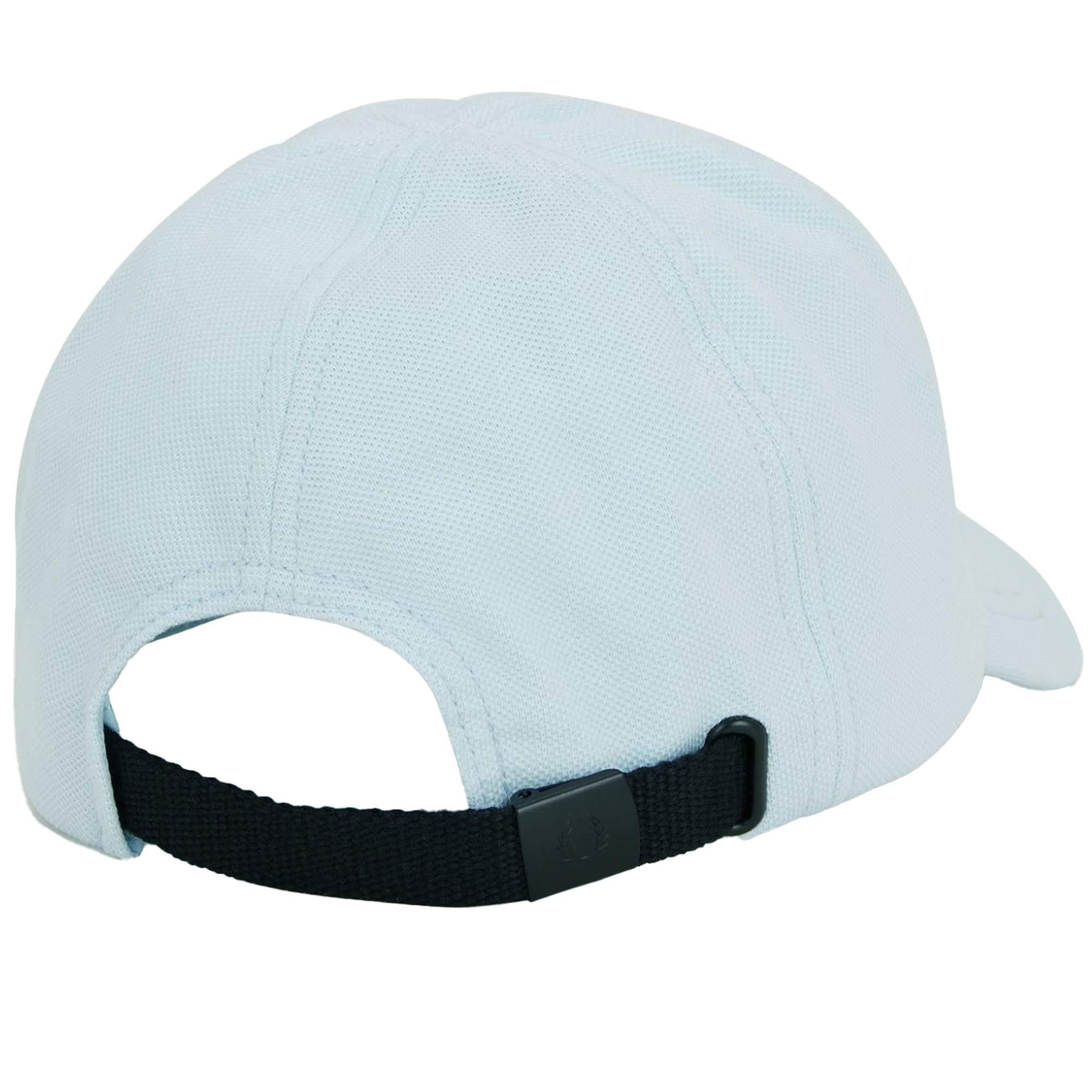 Fred Perry Fred Perry Unısex Pamuklu Logo İşlemeli Ayarlanabilir Metal Tokalı Açık Mavi Şapka HW6726-Y79