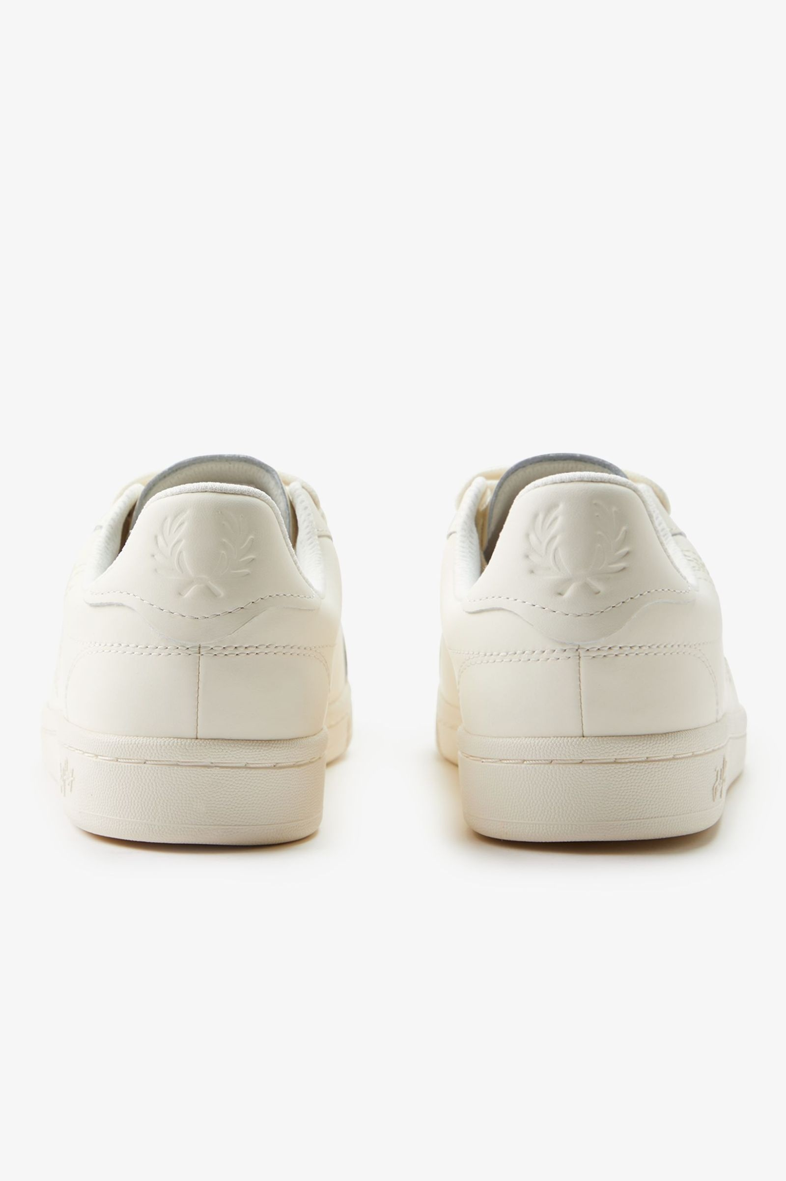 Fred Perry Fred Perry Unısex Rahat Taban Bağcıklı Deri Düz Taban Beyaz Sneaker B1314-560