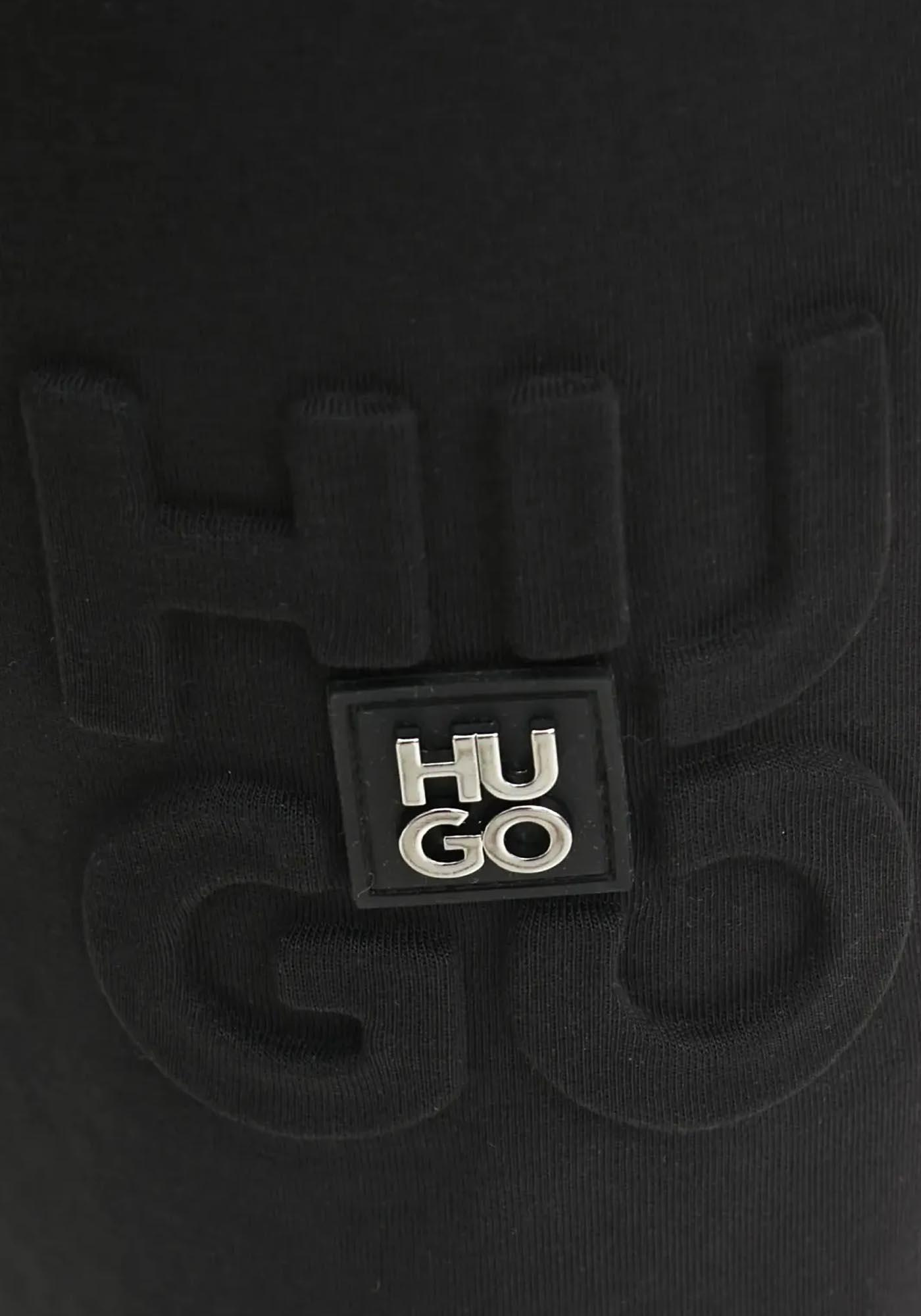 HUGO HUGO Erkek Dokuma Kumaş  Normal Bel  Düz Model Siyah Pantolon 50530193-001