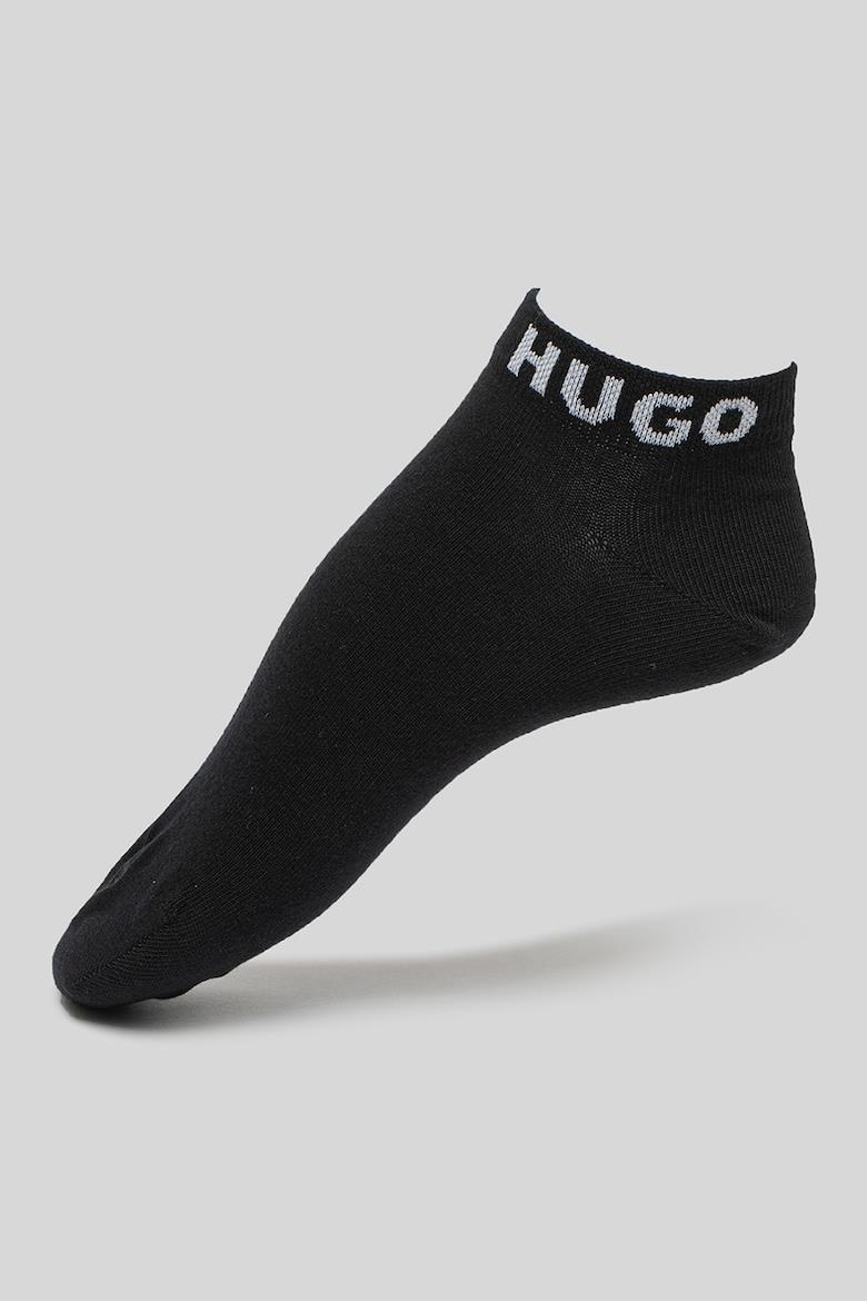 HUGO HUGO Erkek Düz Renk Logolu Siyah Çorap 50516405-001