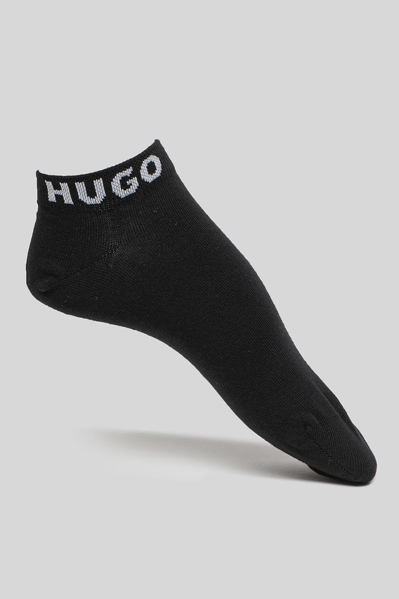 HUGO HUGO Erkek Düz Renk Logolu Siyah Çorap 50516405-001