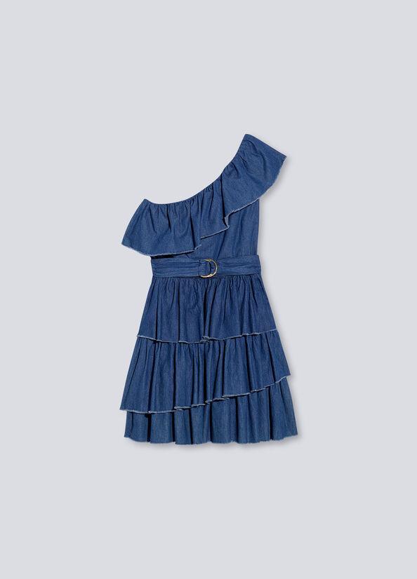 Liu Jo Lıu Jo Kadın Mavi Elbise UA2185D4695-77142