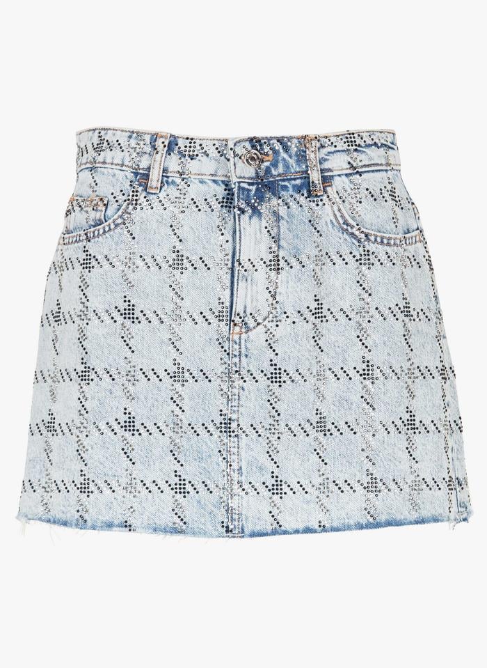 Liu Jo Lıu Jo Kadın Mini Boy Denim Kumaş Cepli Mavi Jeans UA3224DS036-78506