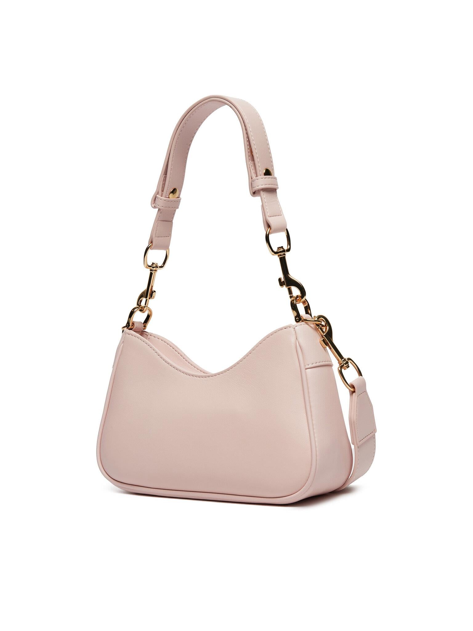 Love Moschino Love Moschino Kadın Deri Logo ve Zincir Detaylı Pembe Omuz Çantası JC4070PP1ML13-60A