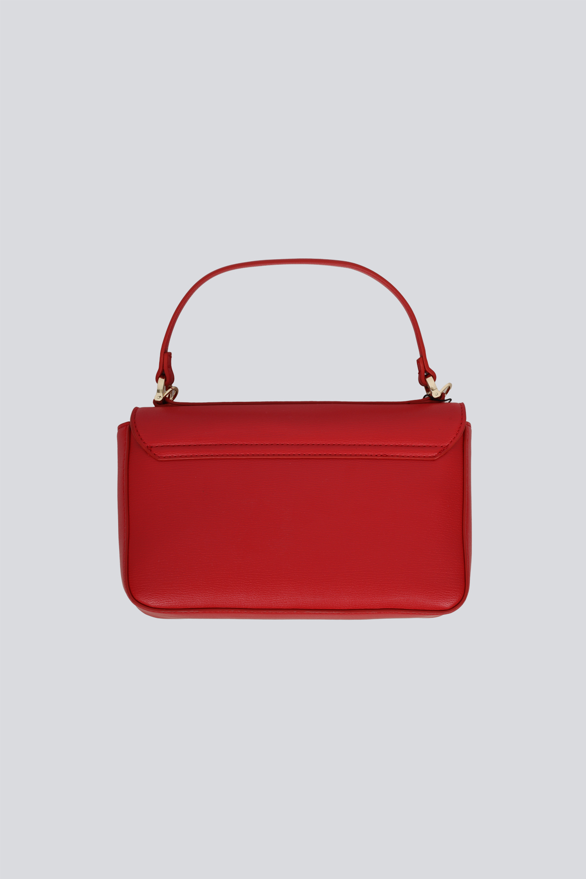 Love Moschino Love Moschino Kadın Metalik Logo Desenli Çıkarılabilir Uzun Omuz Askılı Kırmızı Omuz Çantası JC4367PP0NKG0-500
