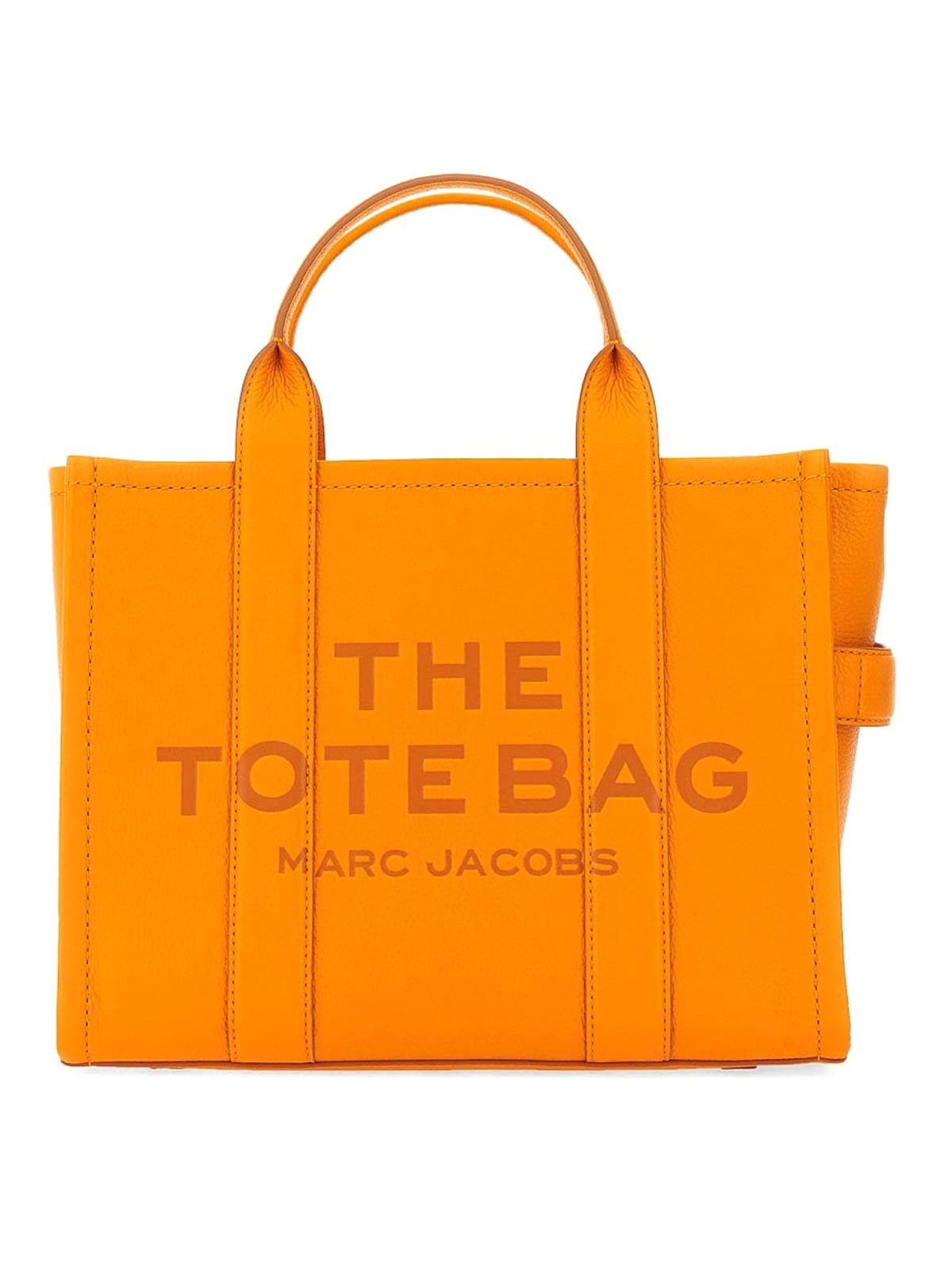 Marc Jacobs Marc Jacobs Kadın Çıkarılabilir Askılı Fermuarlı Deri Turuncu Omuz Çantası H004L01PF21-818