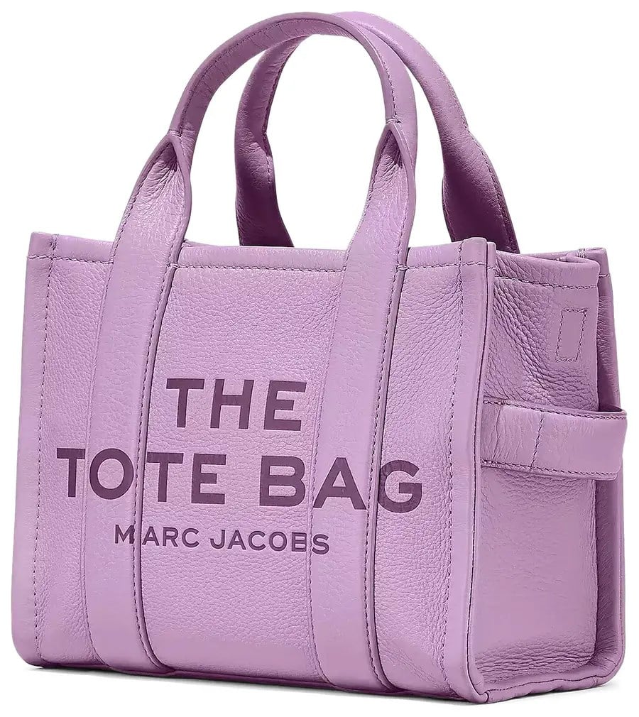 Marc Jacobs Marc Jacobs Kadın Çıkarılabilir Uzun Askılı Fermuarlı Deri Mor Omuz Çantası H009L01SP21-519