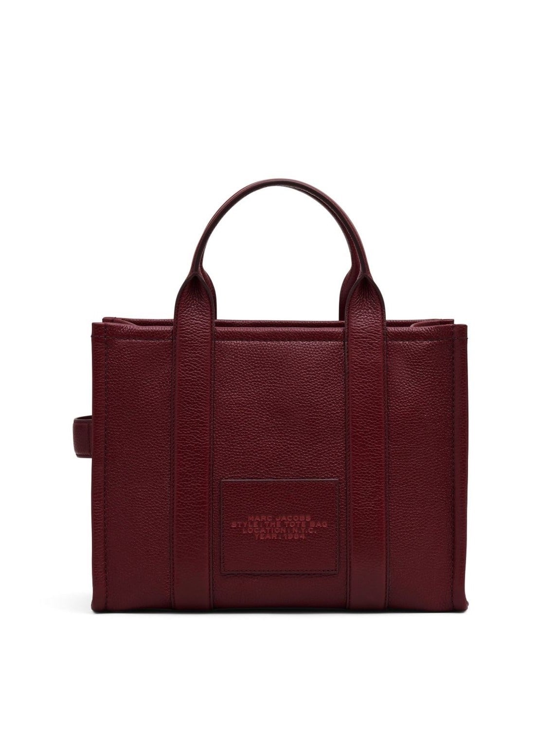 Marc Jacobs Marc Jacobs Kadın Çıkarılabilir Askılı Fermuarlı Deri Bordo Omuz Çantası H004L01PF21-602
