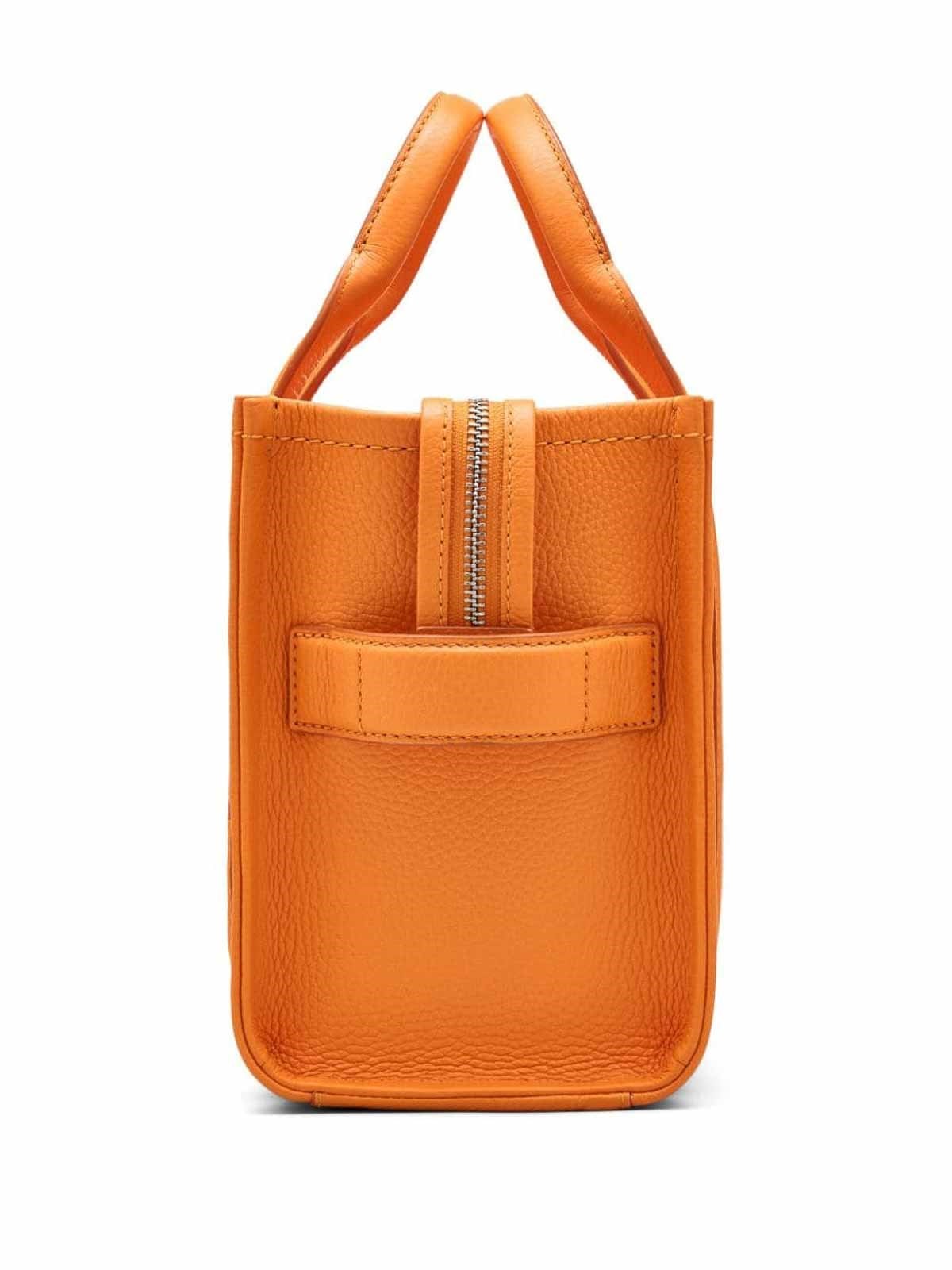 Marc Jacobs Marc Jacobs Kadın Çıkarılabilir Uzun Askılı Fermuarlı Deri Turuncu Omuz Çantası H009L01SP21-818