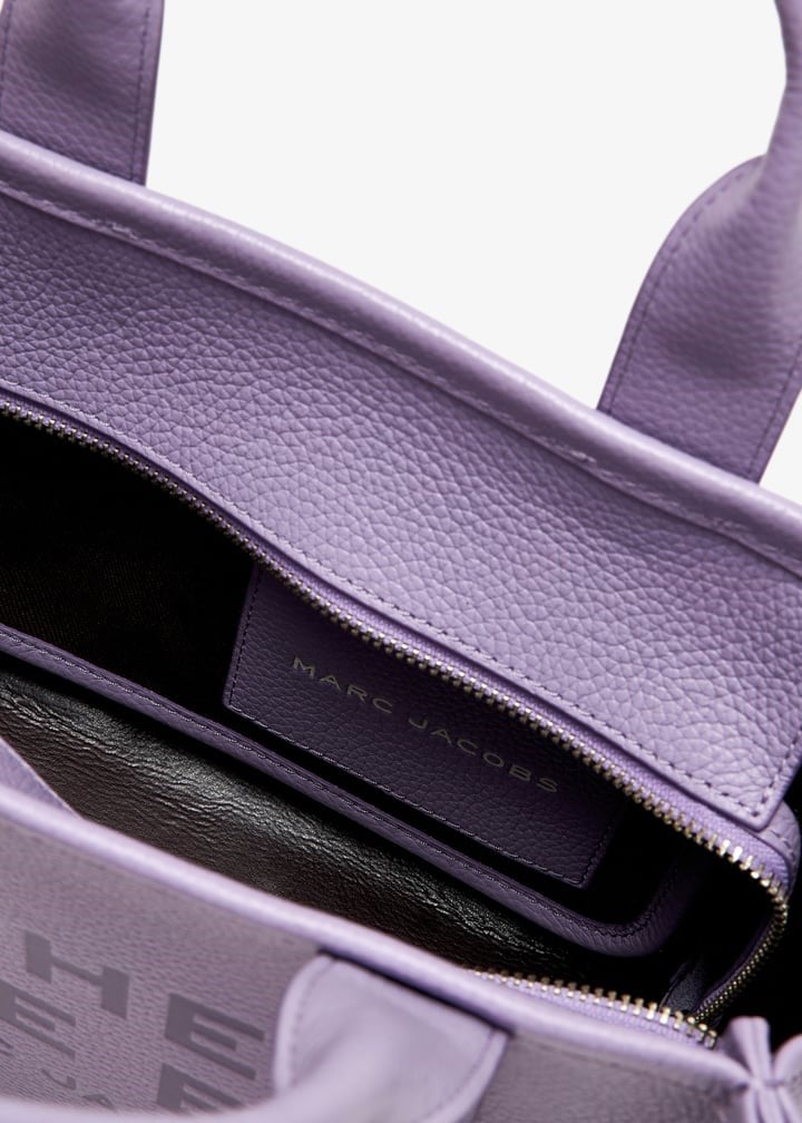 Marc Jacobs Marc Jacobs Kadın Çıkarılabilir Uzun Askılı Fermuarlı Deri Lila Omuz Çantası H009L01SP21-533