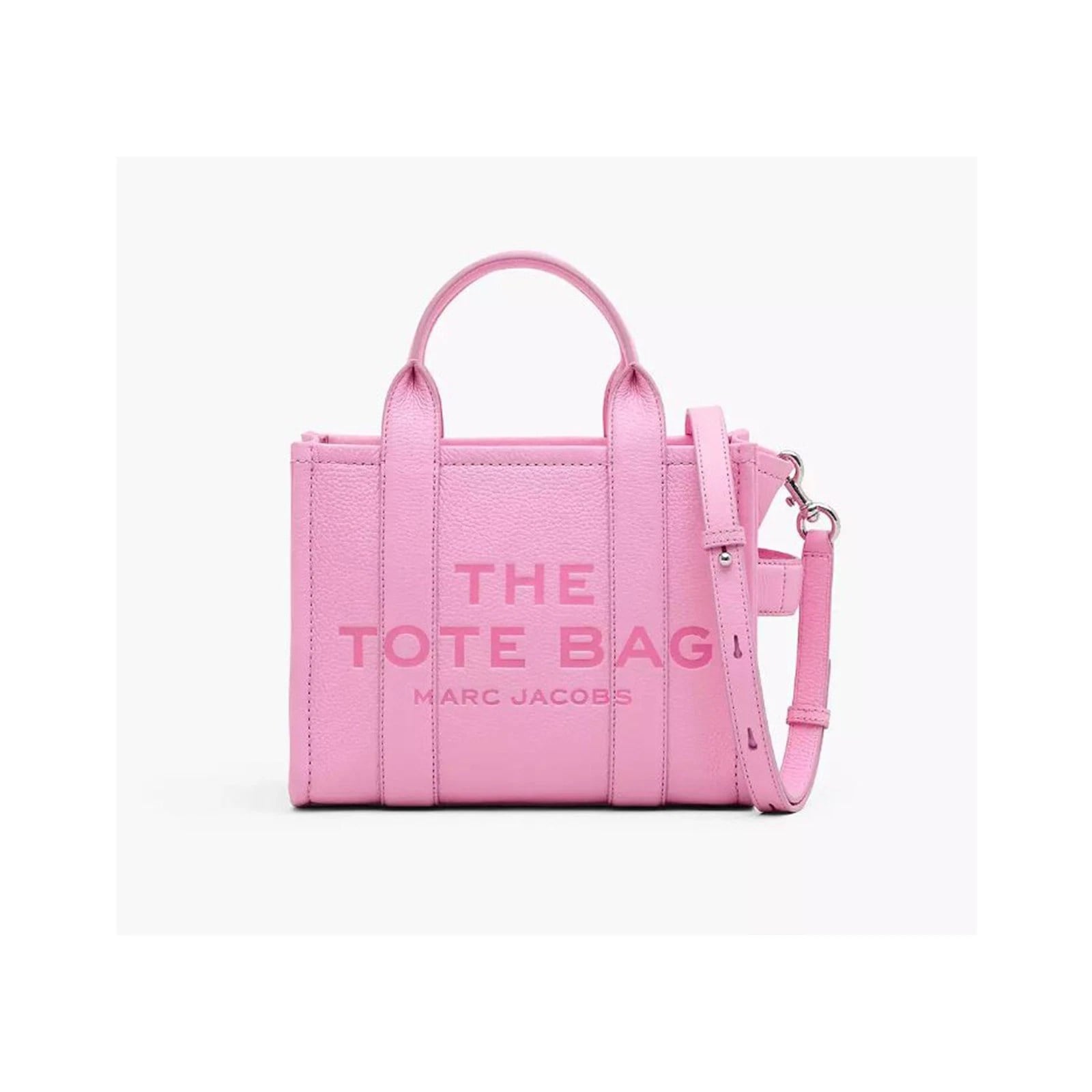 Marc Jacobs Marc Jacobs Kadın Çıkarılabilir Uzun Askılı Fermuarlı Deri Pembe2 Omuz Çantası H009L01SP21-993