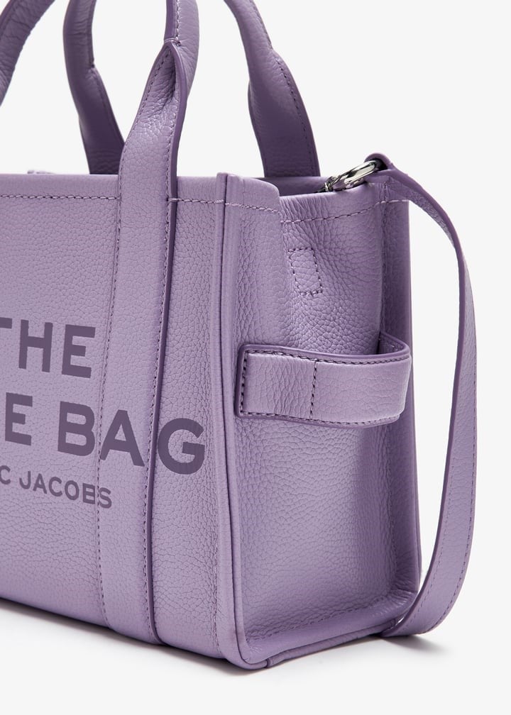 Marc Jacobs Marc Jacobs Kadın Çıkarılabilir Uzun Askılı Fermuarlı Deri Lila Omuz Çantası H009L01SP21-533