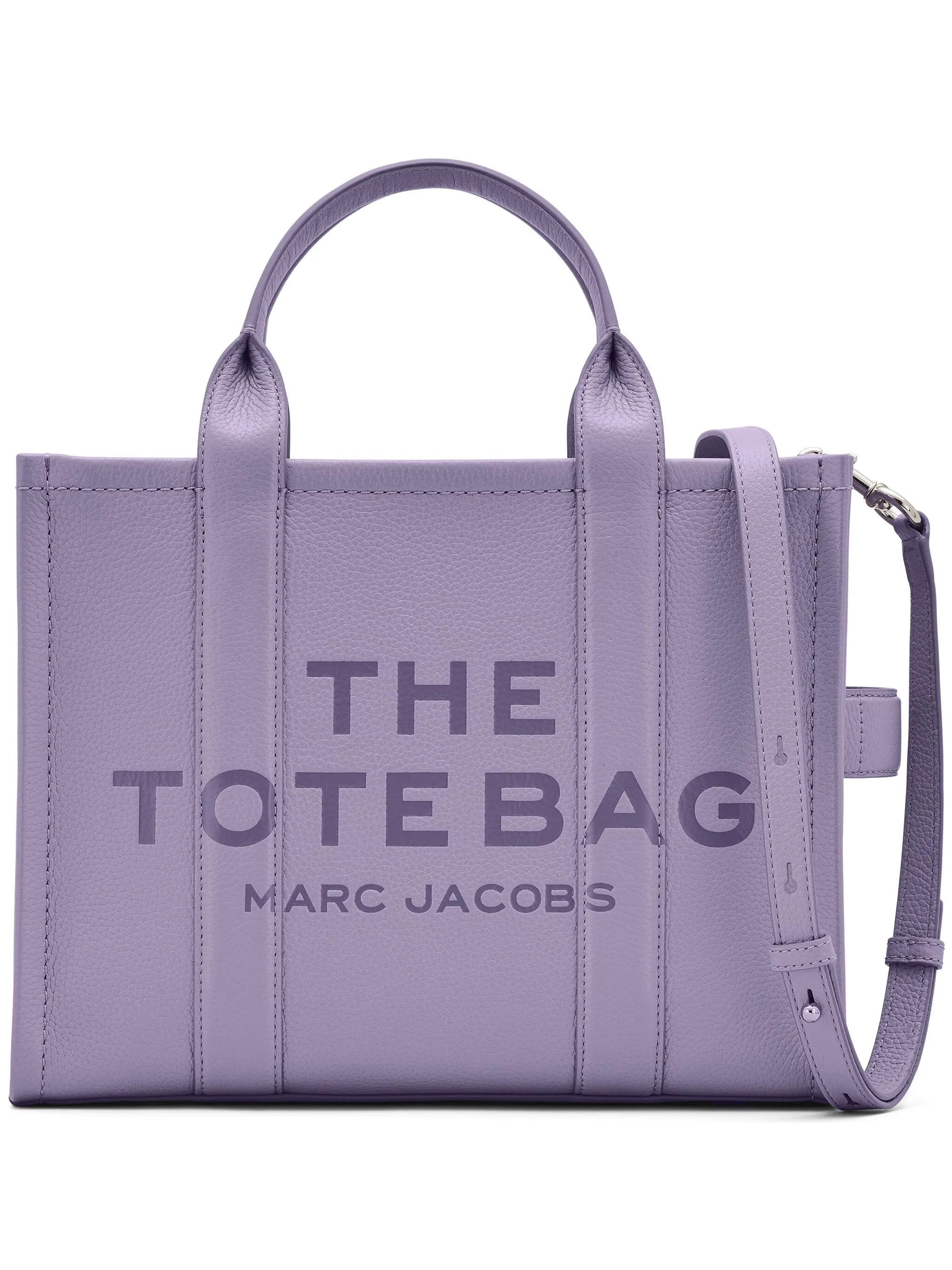 Marc Jacobs Marc Jacobs Kadın Çıkarılabilir Askılı Fermuarlı Deri Lila Omuz Çantası H004L01PF21-533