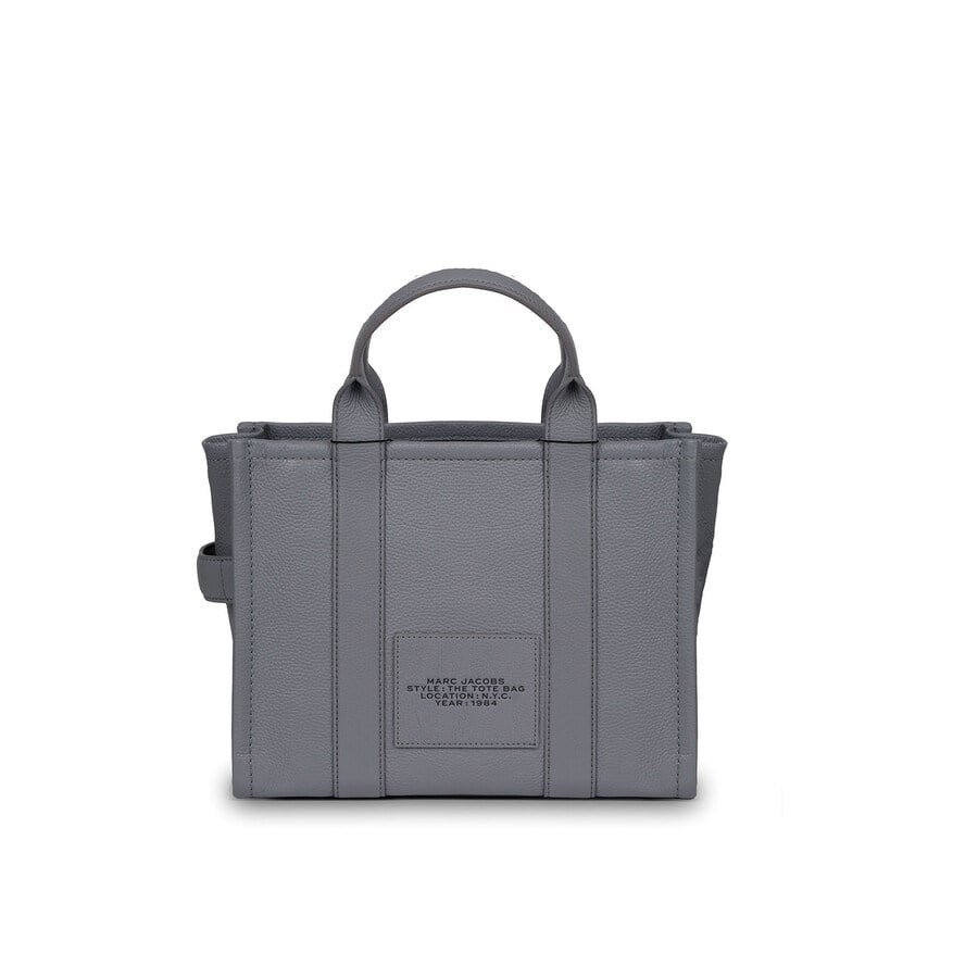 Marc Jacobs Marc Jacobs Kadın Çıkarılabilir Askılı Fermuarlı Deri Gri Omuz Çantası H004L01PF21-050