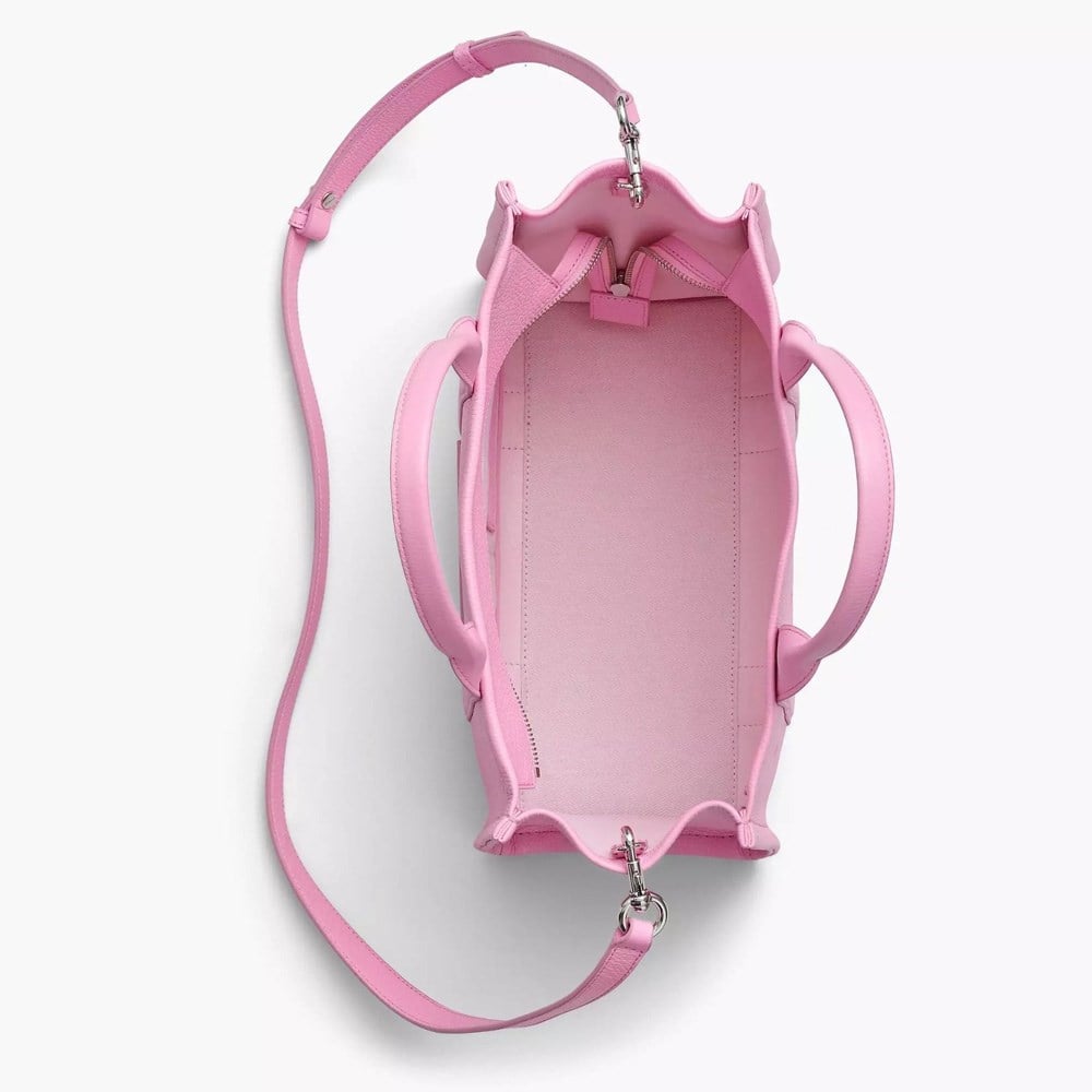 Marc Jacobs Marc Jacobs Kadın Çıkarılabilir Askılı Fermuarlı Deri Pembe1 Omuz Çantası H004L01PF21-691