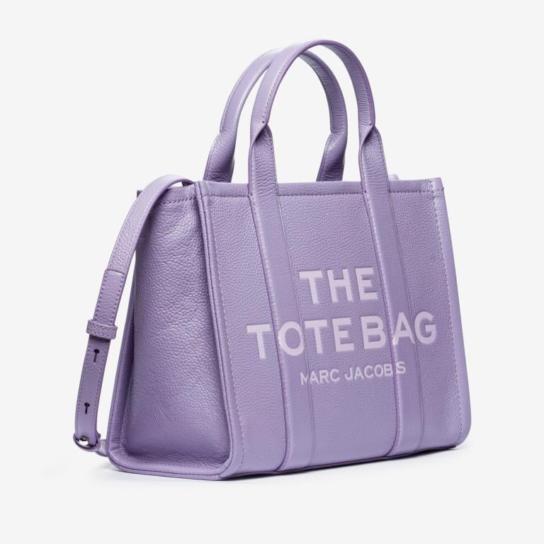 Marc Jacobs Marc Jacobs Kadın Çıkarılabilir Askılı Fermuarlı Deri Mor Omuz Çantası H004L01PF21-530