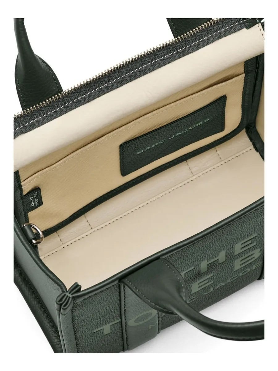 Marc Jacobs Marc Jacobs Kadın Çıkarılabilir Uzun Askılı Fermuarlı Deri Yeşil Omuz Çantası H009L01SP21-308