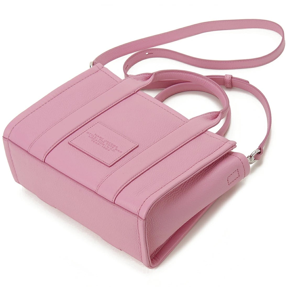 Marc Jacobs Marc Jacobs Kadın Çıkarılabilir Uzun Askılı Fermuarlı Deri Pembe Omuz Çantası H009L01SP21-675