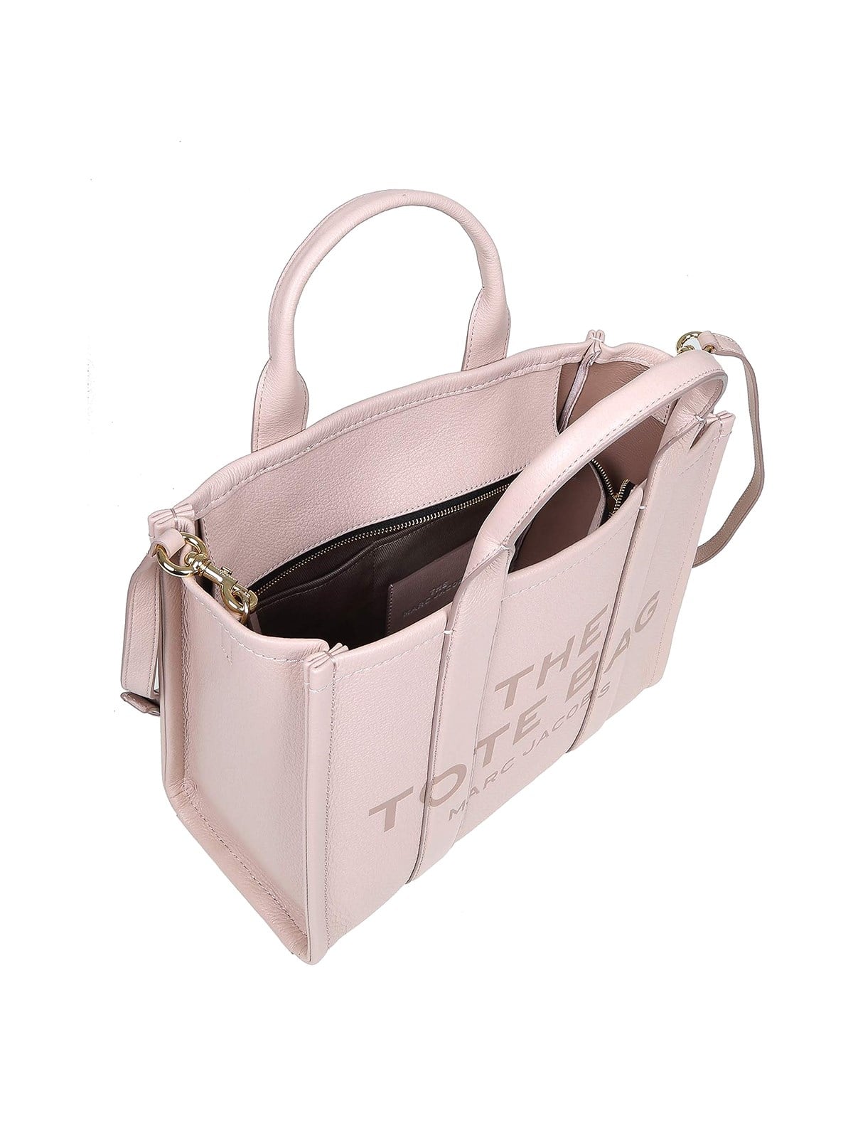 Marc Jacobs Marc Jacobs Kadın Çıkarılabilir Uzun Askılı Fermuarlı Deri Pudra Omuz Çantası H009L01SP21-683