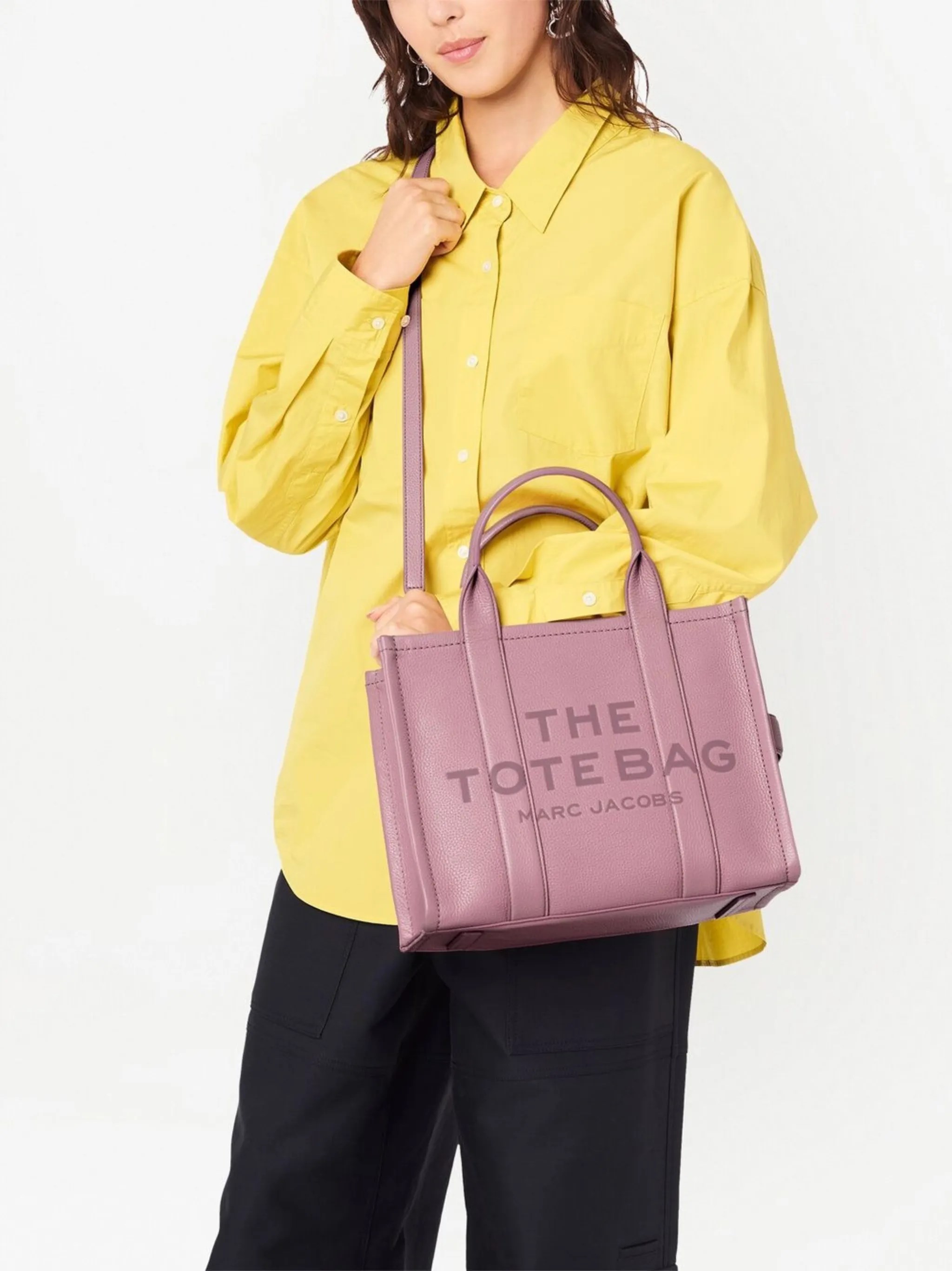 Marc Jacobs Marc Jacobs Kadın Çıkarılabilir Askılı Fermuarlı Deri Pembe2 Omuz Çantası H004L01PF21-993